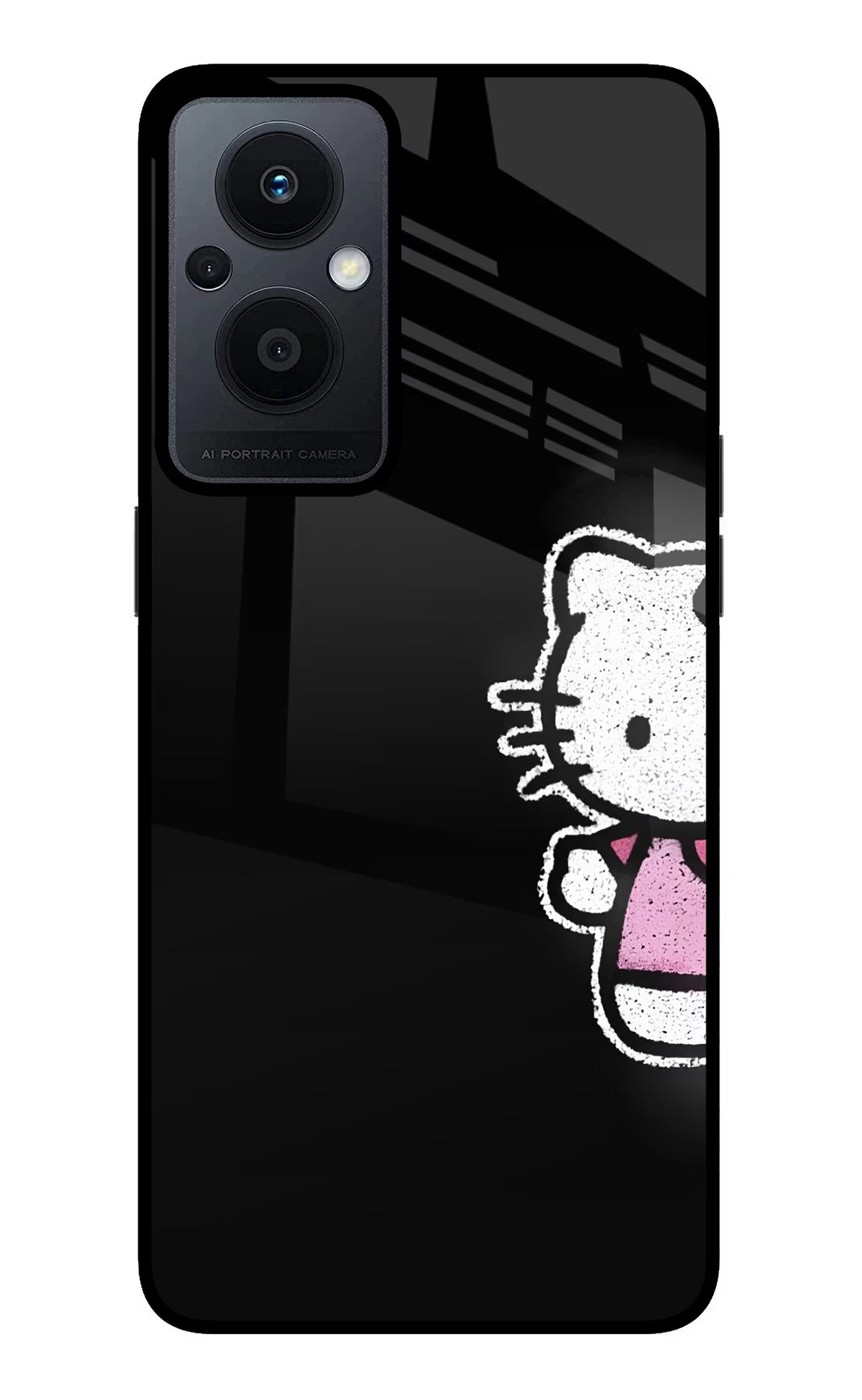 Kitty Charm Oppo F21 Pro 5G Glass Case - Kitty Charm Oppo F21 Pro 5G Glass Case Kitty Charm Oppo F21 Pro 5G Glass Case