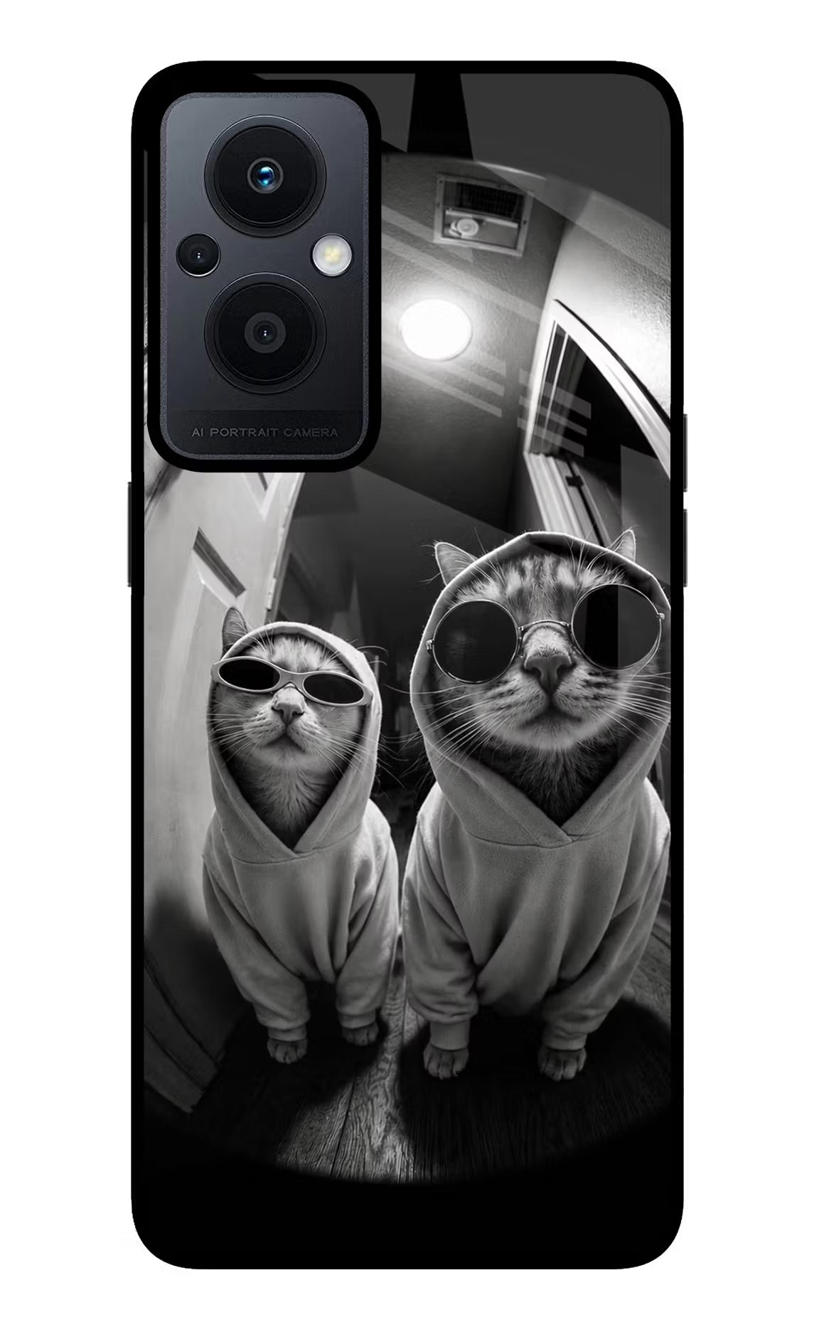 Hood Cats Oppo F21 Pro 5G Glass Case - Hood Cats Oppo F21 Pro 5G Glass Case Hood Cats Oppo F21 Pro 5G Glass Case