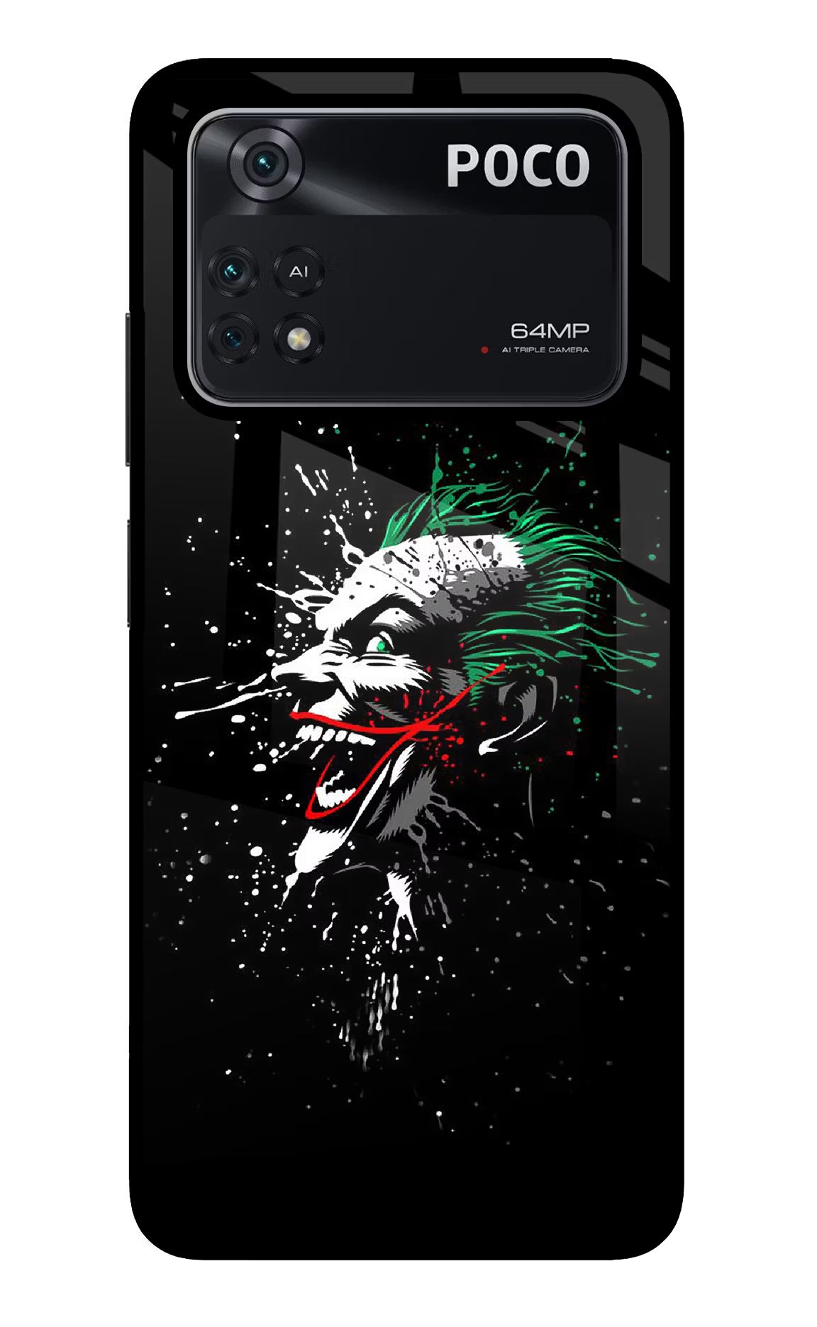 Joker Poco M4 Pro 4G Glass Case - Joker Poco M4 Pro 4G Glass Case Joker Poco M4 Pro 4G Glass Case