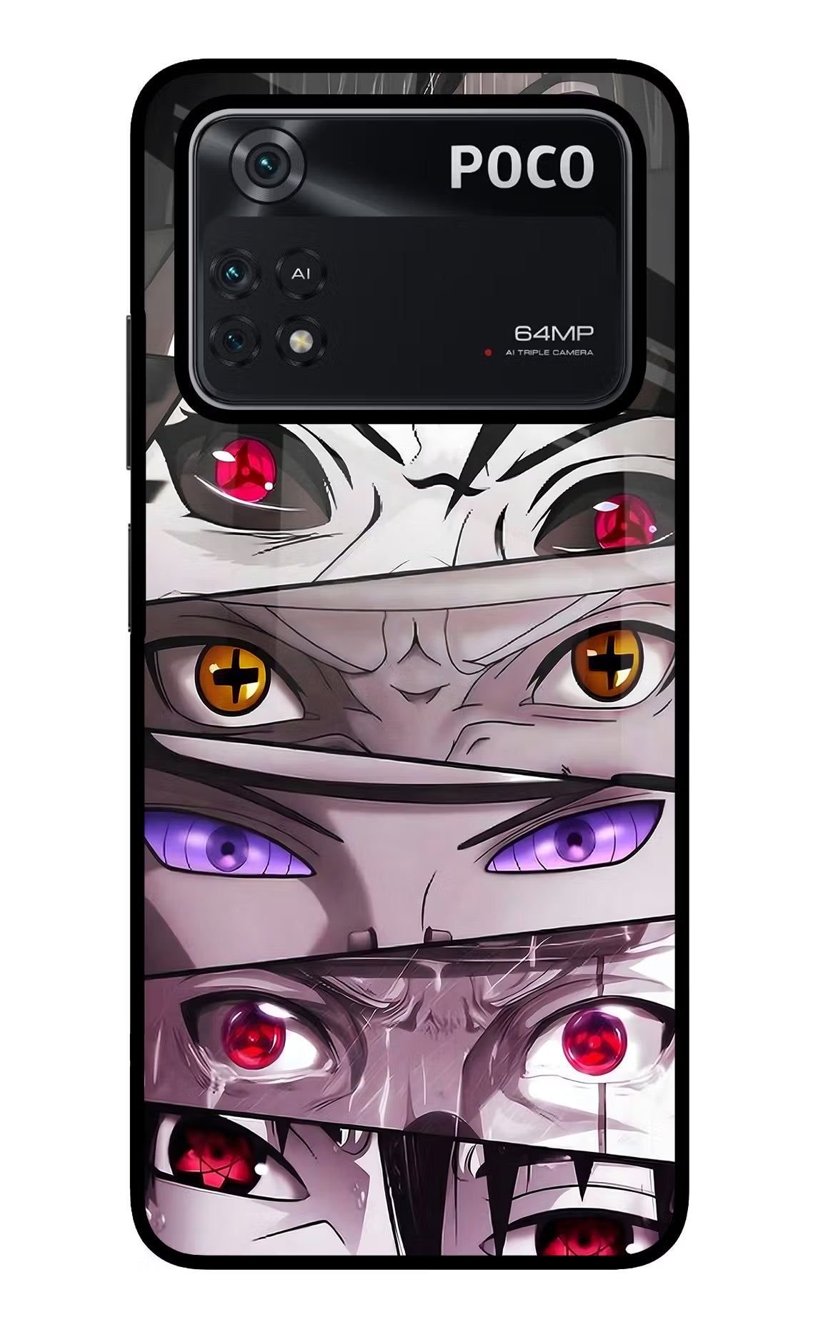 Naruto Anime Poco M4 Pro 4G Glass Case - Naruto Anime Poco M4 Pro 4G Glass Case Naruto Anime Poco M4 Pro 4G Glass Case