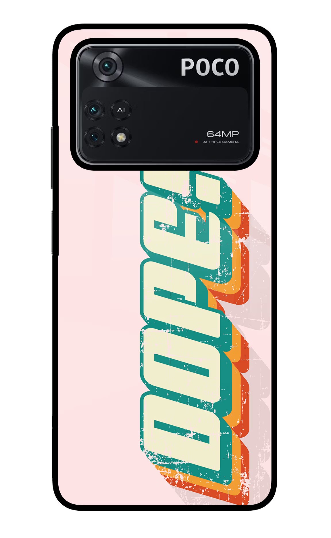 Dope Poco M4 Pro 4G Glass Case - Dope Poco M4 Pro 4G Glass Case Dope Poco M4 Pro 4G Glass Case