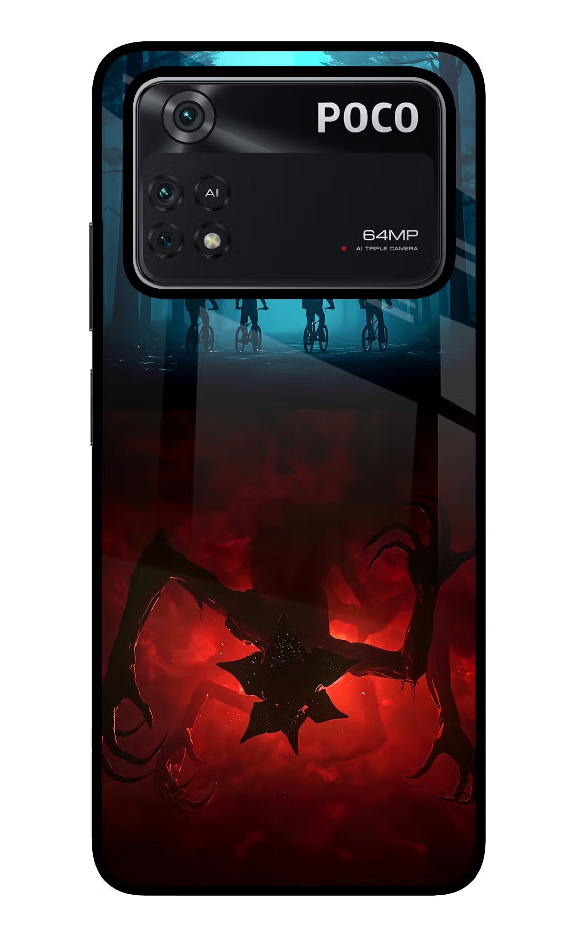 Ordinary Things Downside Up Poco M4 Pro 4G Glass Case - Ordinary Things Downside Up Poco M4 Pro 4G Glass Case Ordinary Things Downside Up Poco M4 Pro 4G Glass Case