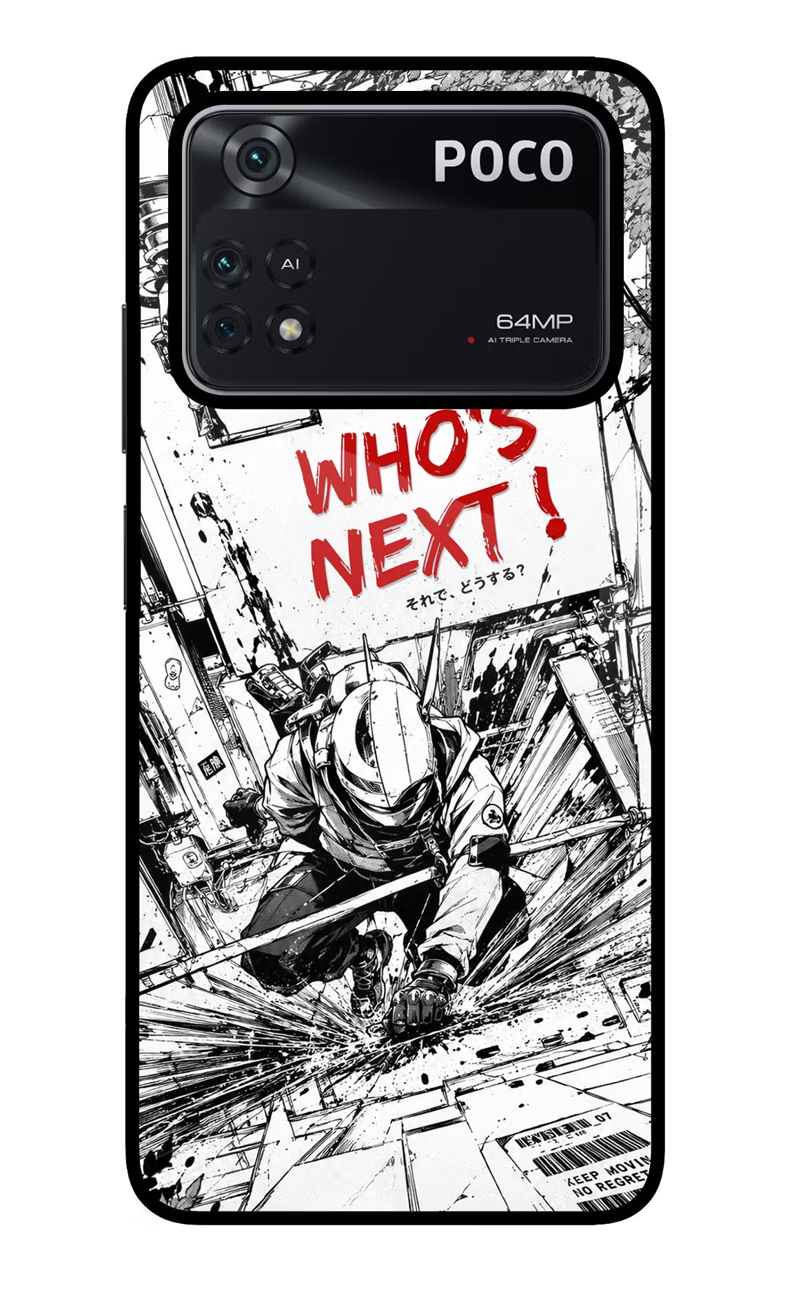 Who's Next Poco M4 Pro 4G Glass Case - Who's Next Poco M4 Pro 4G Glass Case Who's Next Poco M4 Pro 4G Glass Case