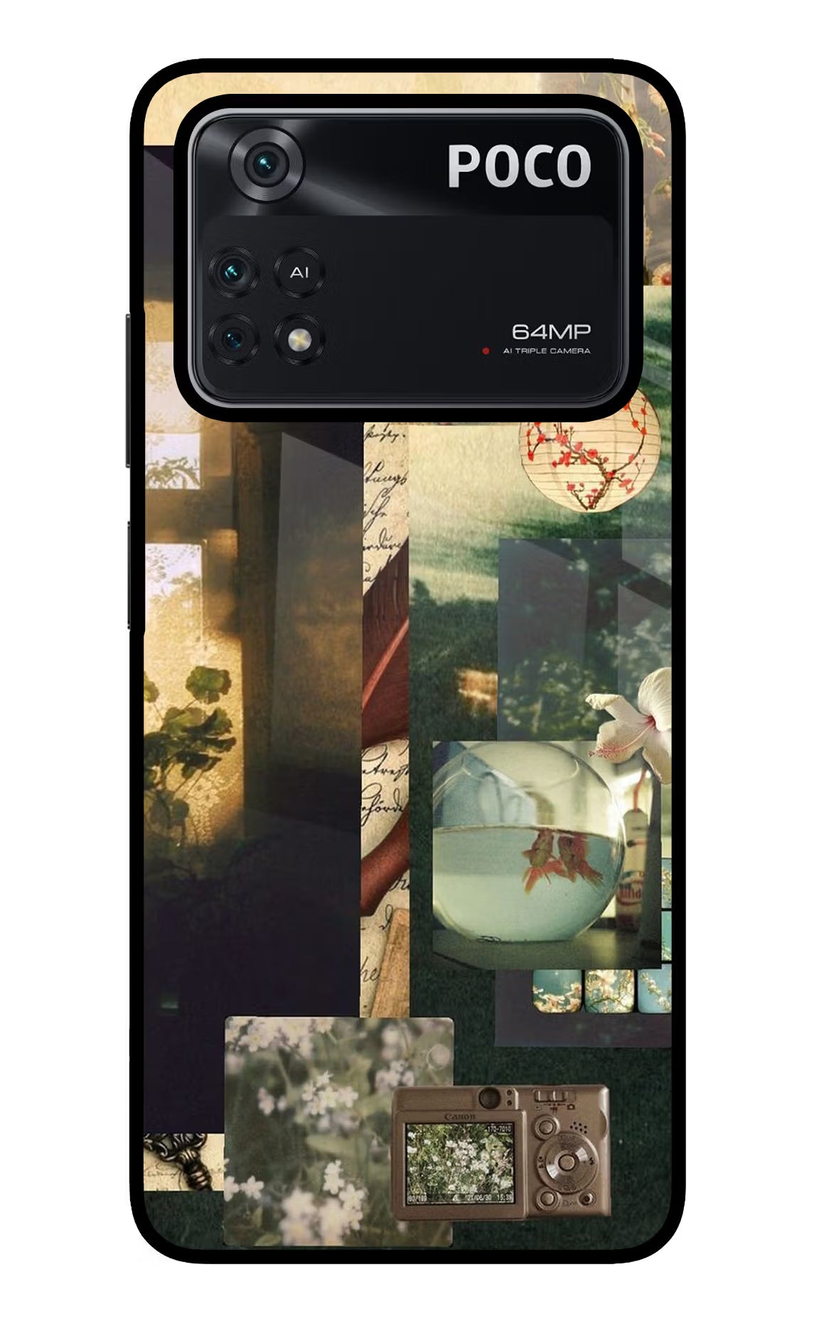 Summer Poco M4 Pro 4G Glass Case - Summer Poco M4 Pro 4G Glass Case Summer Poco M4 Pro 4G Glass Case