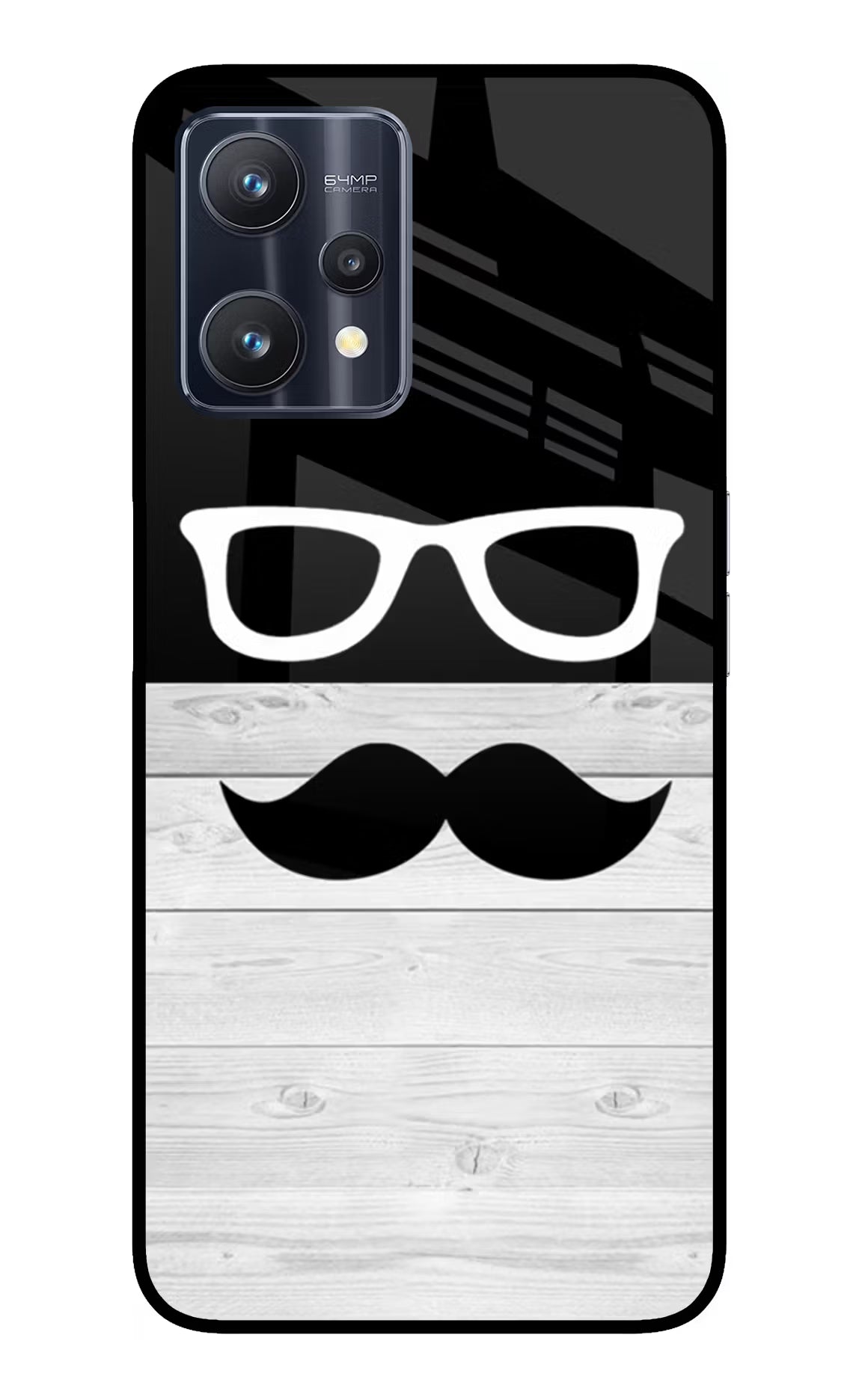 Mustache Realme 9 Pro 5G Glass Case - Mustache Realme 9 Pro 5G Glass Case Mustache Realme 9 Pro 5G Glass Case
