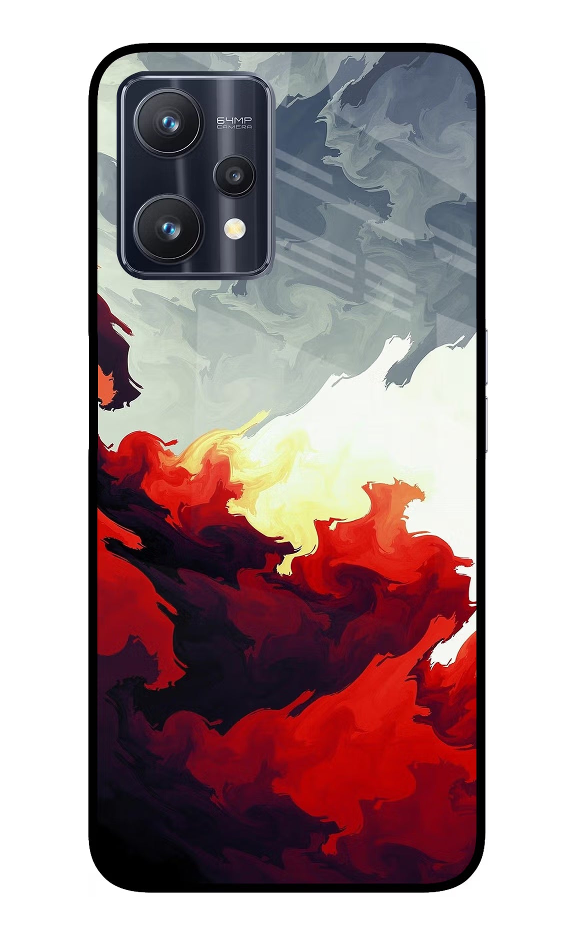 Fire Cloud Realme 9 Pro 5G Glass Case - Fire Cloud Realme 9 Pro 5G Glass Case Fire Cloud Realme 9 Pro 5G Glass Case