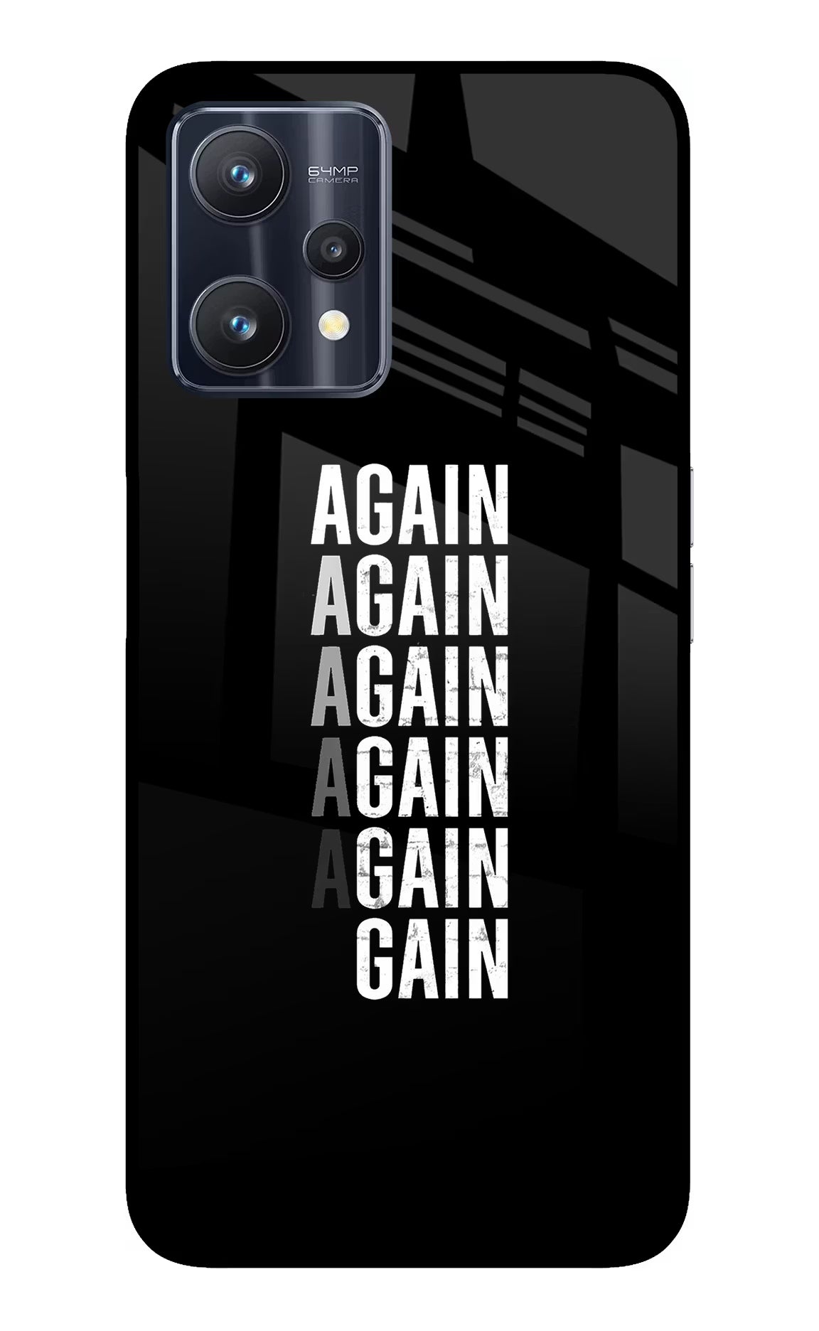 Again Again Gain Realme 9 Pro 5G Glass Case - Again Again Gain Realme 9 Pro 5G Glass Case Again Again Gain Realme 9 Pro 5G Glass Case