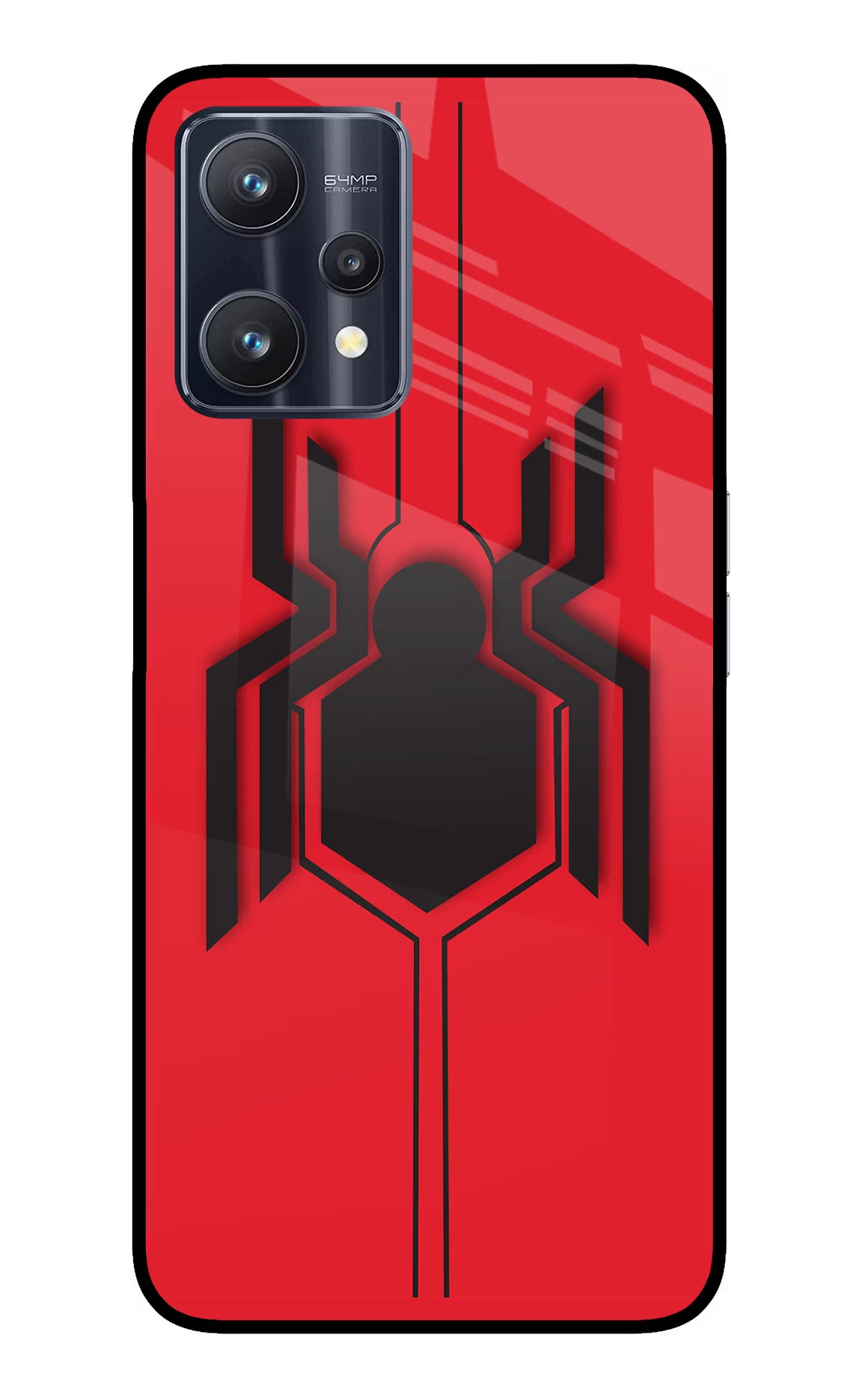 Spider Realme 9 Pro 5G Glass Case - Spider Realme 9 Pro 5G Glass Case Spider Realme 9 Pro 5G Glass Case
