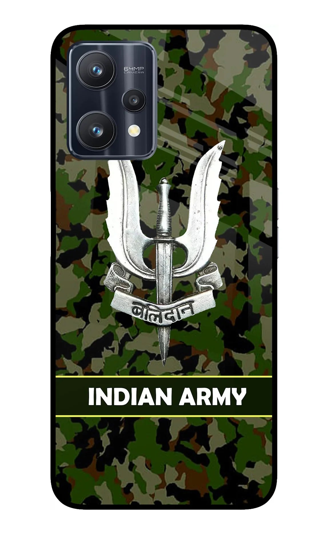 Balidan Indian Logo Realme 9 Pro 5G Glass Case - Balidan Indian Logo Realme 9 Pro 5G Glass Case Balidan Indian Logo Realme 9 Pro 5G Glass Case