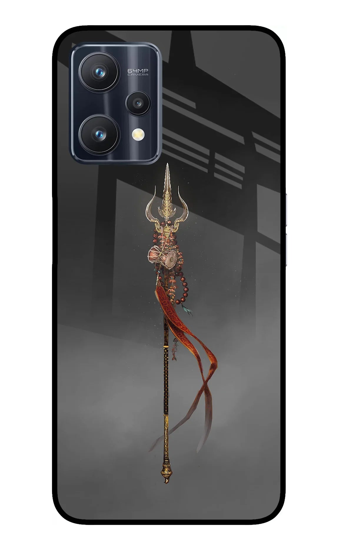 Shiv Trishul Realme 9 Pro 5G Glass Case - Shiv Trishul Realme 9 Pro 5G Glass Case Shiv Trishul Realme 9 Pro 5G Glass Case