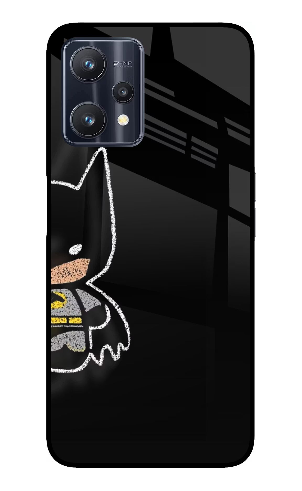 Bat Kitty Realme 9 Pro 5G Glass Case - Bat Kitty Realme 9 Pro 5G Glass Case Bat Kitty Realme 9 Pro 5G Glass Case