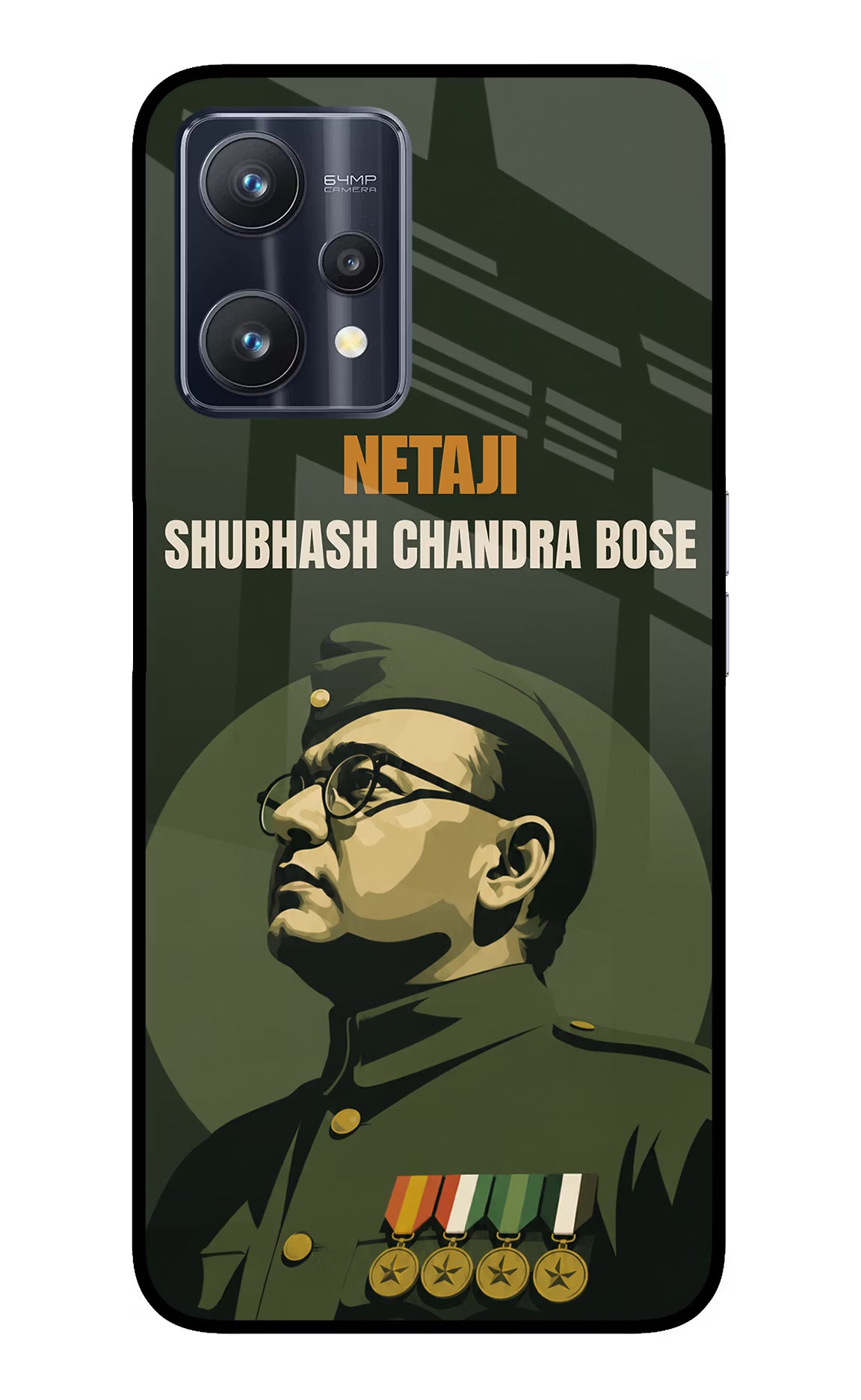 Netaji Legacy Realme 9 Pro 5G Glass Case - Netaji Legacy Realme 9 Pro 5G Glass Case Netaji Legacy Realme 9 Pro 5G Glass Case