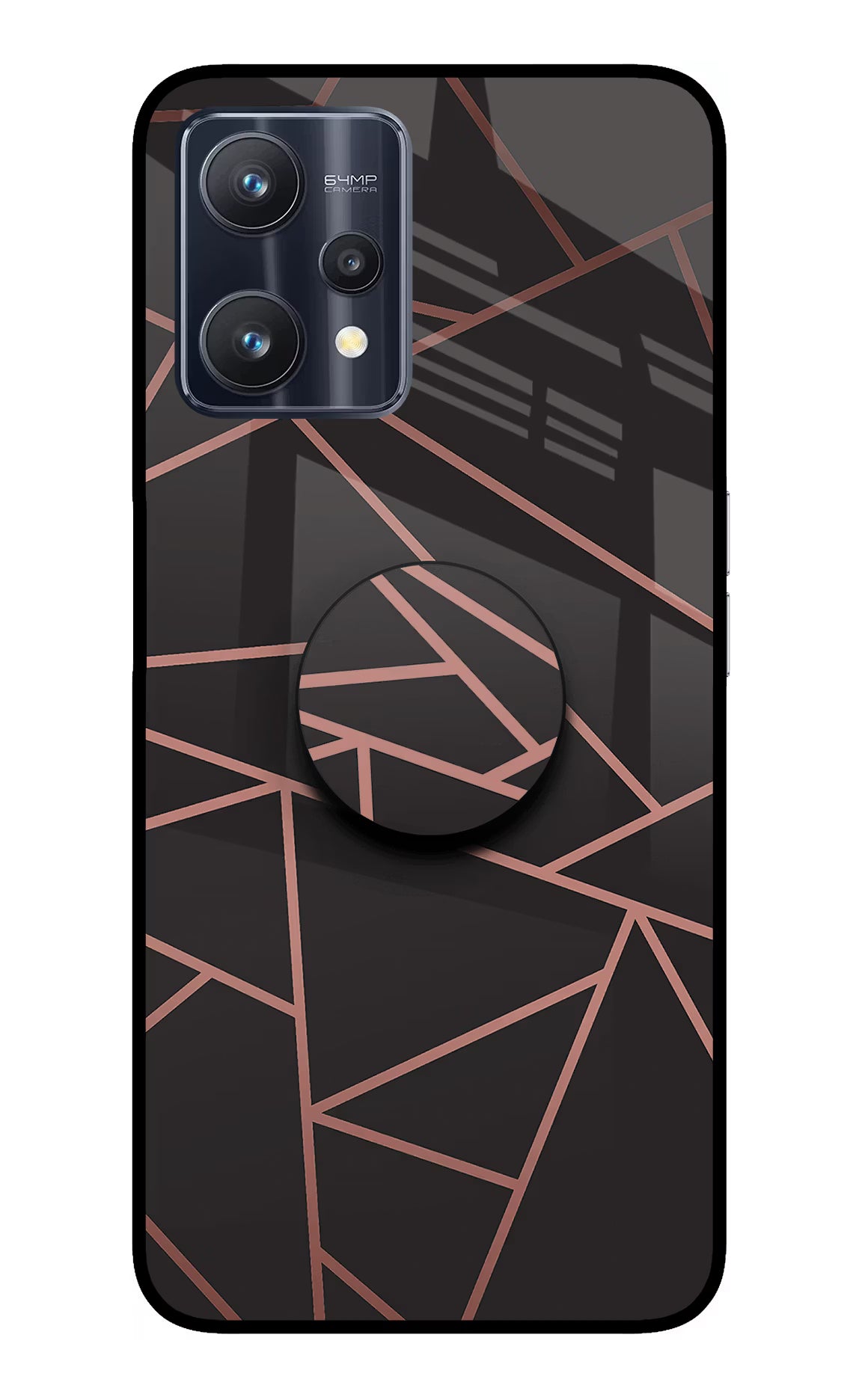 Geometric Pattern Realme 9 Pro 5G Glass Case - Geometric Pattern Realme 9 Pro 5G Glass Case Geometric Pattern Realme 9 Pro 5G Glass Case