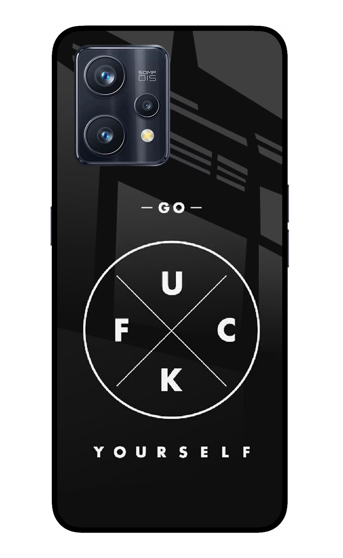 Go Fuck Yourself Realme 9 Pro+ 5G Glass Case - Go Fuck Yourself Realme 9 Pro+ 5G Glass Case Go Fuck Yourself Realme 9 Pro+ 5G Glass Case