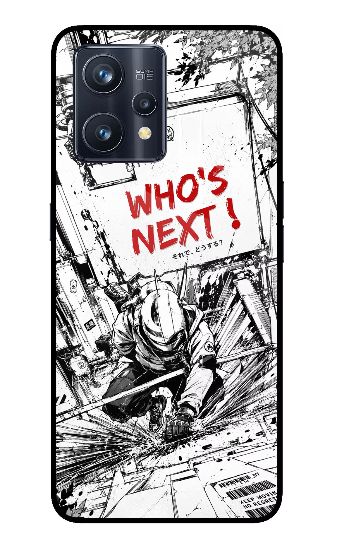 Who's Next Realme 9 Pro+ 5G Glass Case - Who's Next Realme 9 Pro+ 5G Glass Case Who's Next Realme 9 Pro+ 5G Glass Case