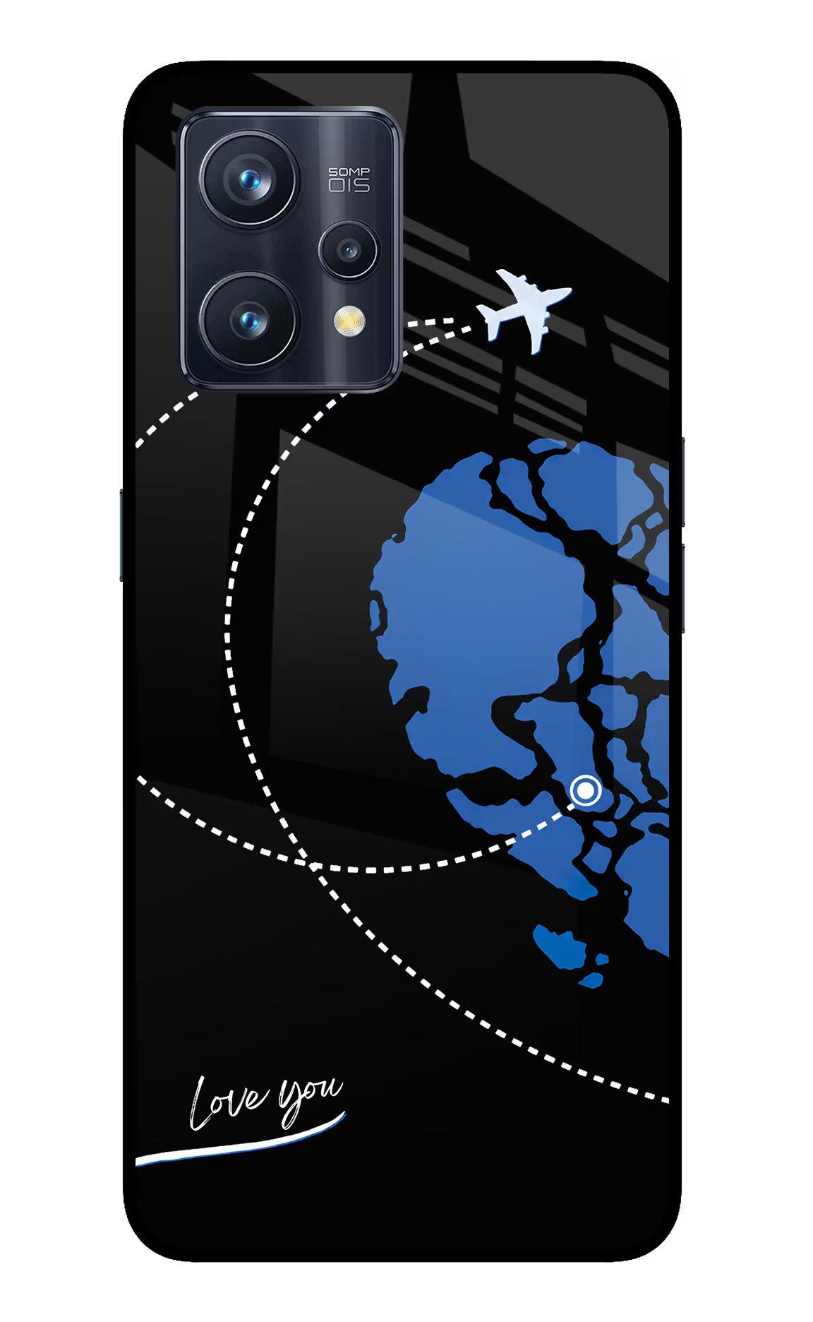 Love Orbit Realme 9 Pro+ 5G Glass Case - Love Orbit Realme 9 Pro+ 5G Glass Case Love Orbit Realme 9 Pro+ 5G Glass Case