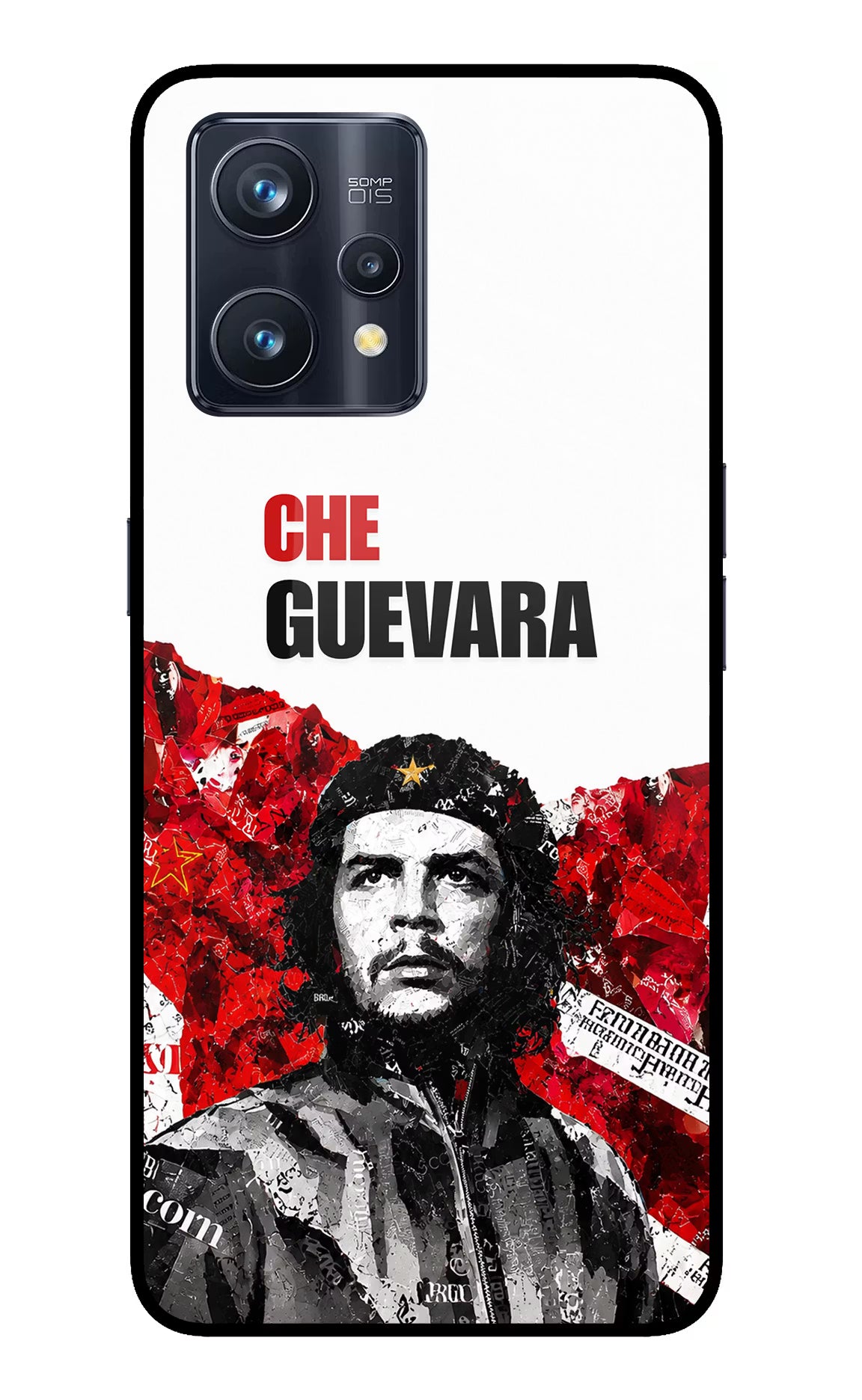 Che Guevara Revolution Realme 9 Pro+ 5G Glass Case - Che Guevara Revolution Realme 9 Pro+ 5G Glass Case Che Guevara Revolution Realme 9 Pro+ 5G Glass Case