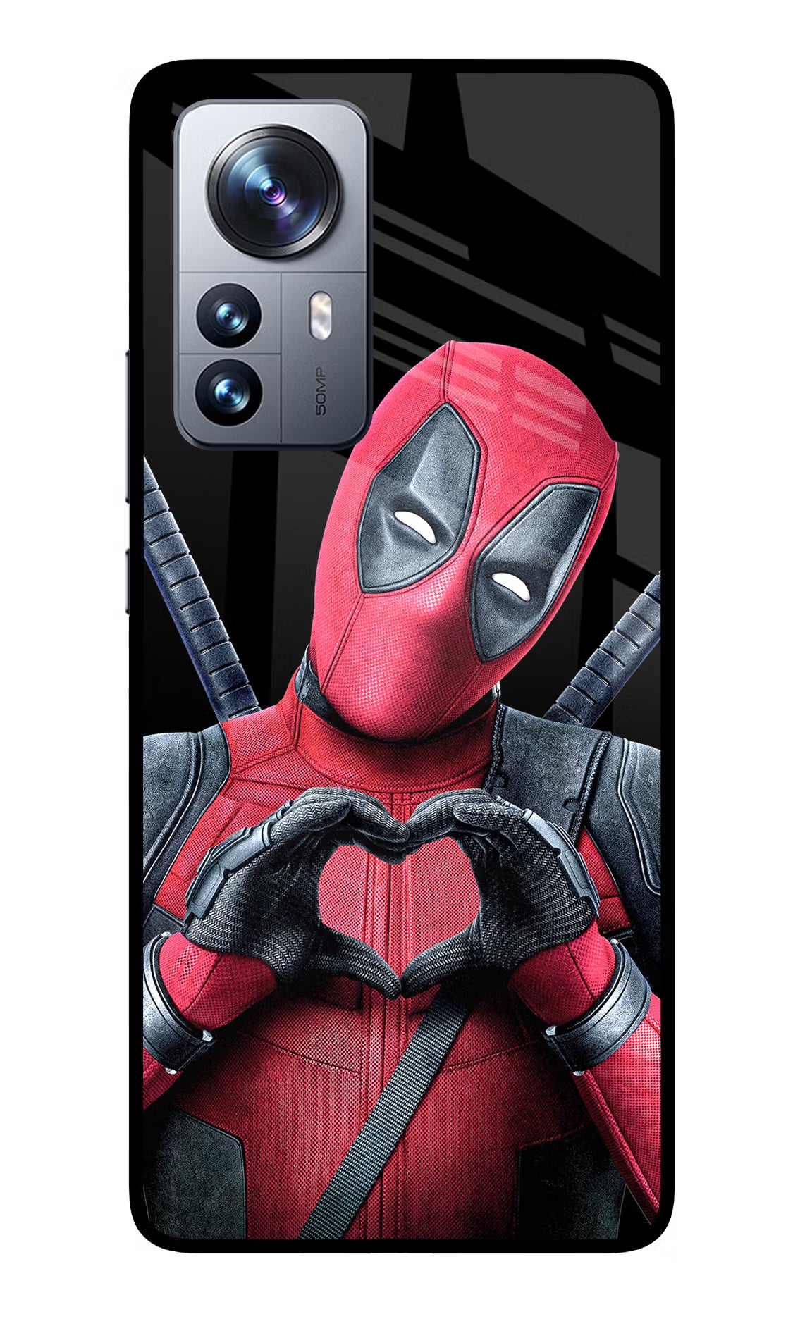 Deadpool Mi 12 Pro 5G Glass Case - Deadpool Mi 12 Pro 5G Glass Case Deadpool Mi 12 Pro 5G Glass Case