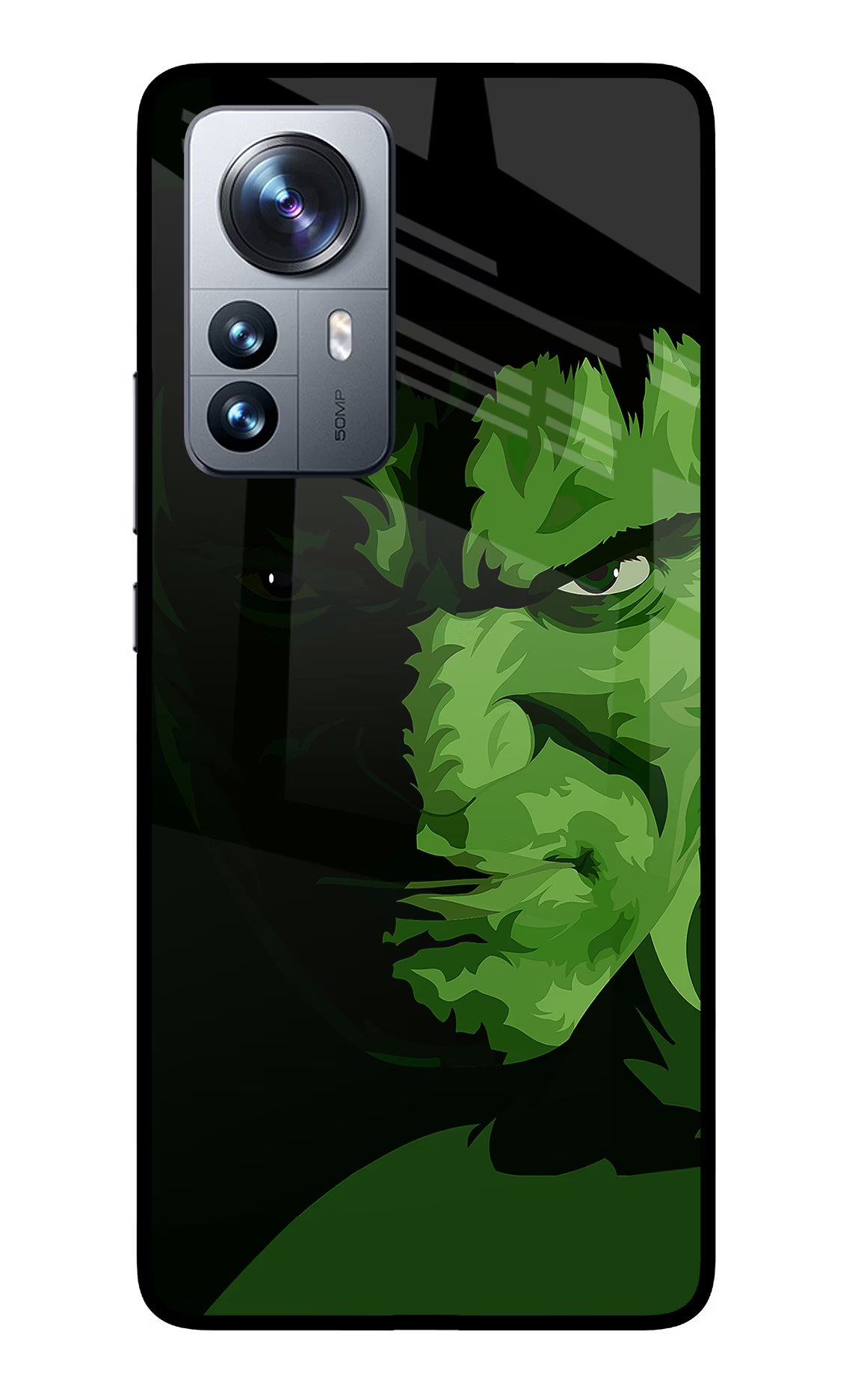 HULK Mi 12 Pro 5G Back Cover - HULK Mi 12 Pro 5G Glass Case Back Cover by Casekaro HULK Mi 12 Pro 5G Glass Case Back Cover by Casekaro