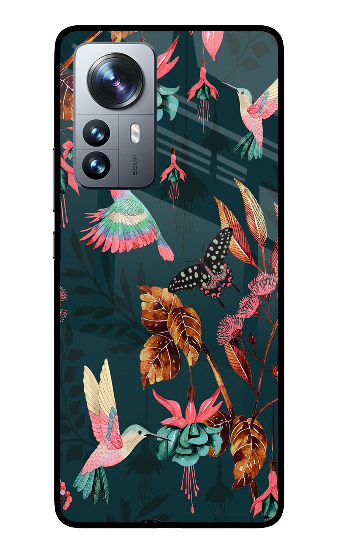 Birds Mi 12 Pro 5G Glass Case - Birds Mi 12 Pro 5G Glass Case Birds Mi 12 Pro 5G Glass Case