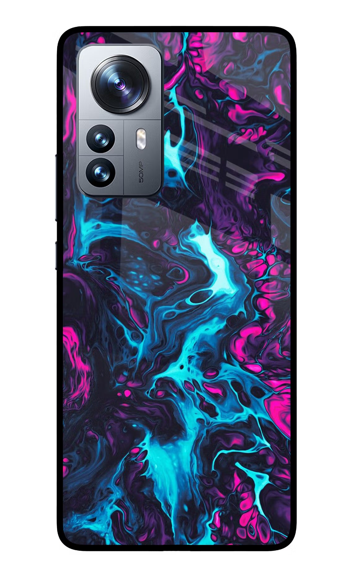 Abstract Mi 12 Pro 5G Back Cover - Abstract Mi 12 Pro 5G Glass Case Back Cover by Casekaro Abstract Mi 12 Pro 5G Glass Case Back Cover by Casekaro