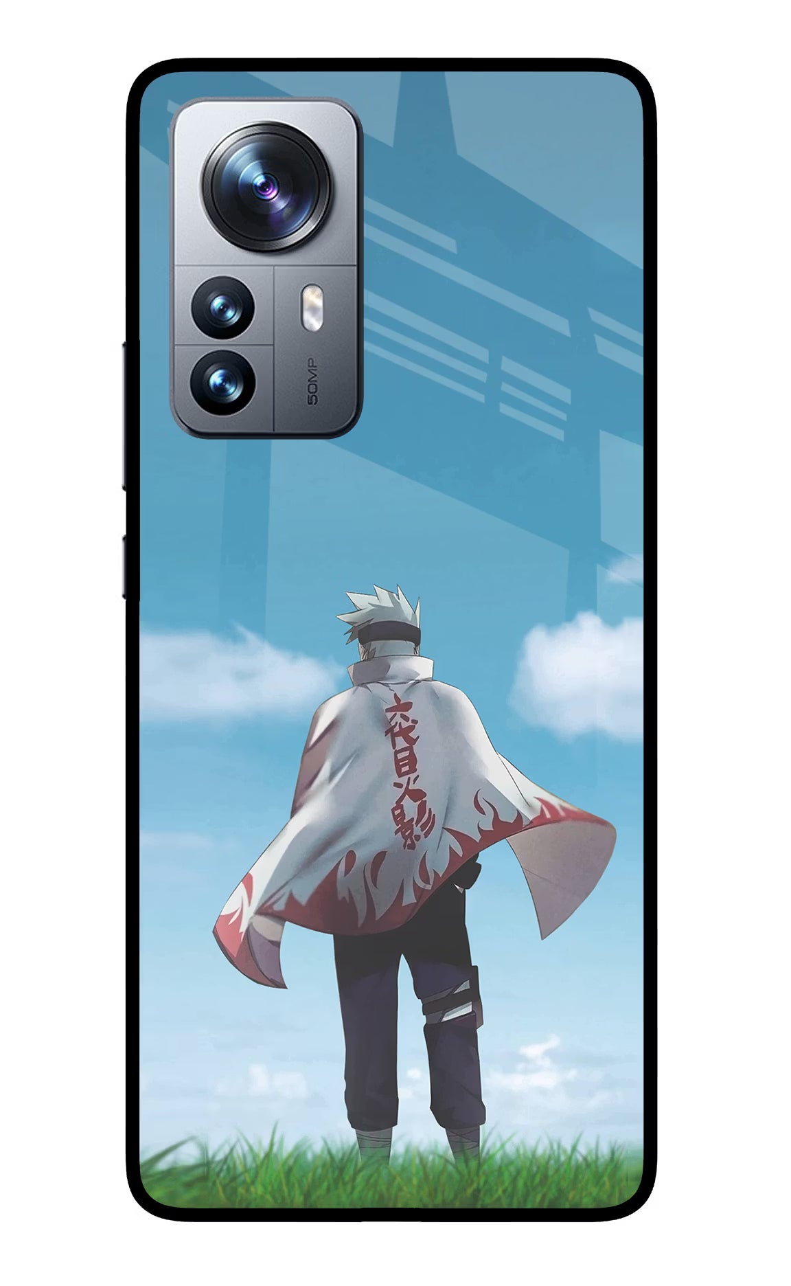 Kakashi Mi 12 Pro 5G Back Cover - Kakashi Mi 12 Pro 5G Glass Case Back Cover by Casekaro Kakashi Mi 12 Pro 5G Glass Case Back Cover by Casekaro