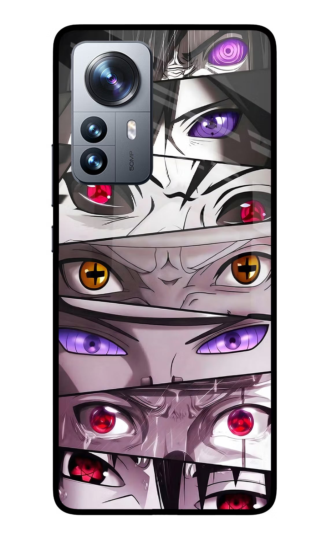 Naruto Anime Mi 12 Pro 5G Back Cover - Naruto Anime Mi 12 Pro 5G Glass Case Back Cover by Casekaro Naruto Anime Mi 12 Pro 5G Glass Case Back Cover by Casekaro