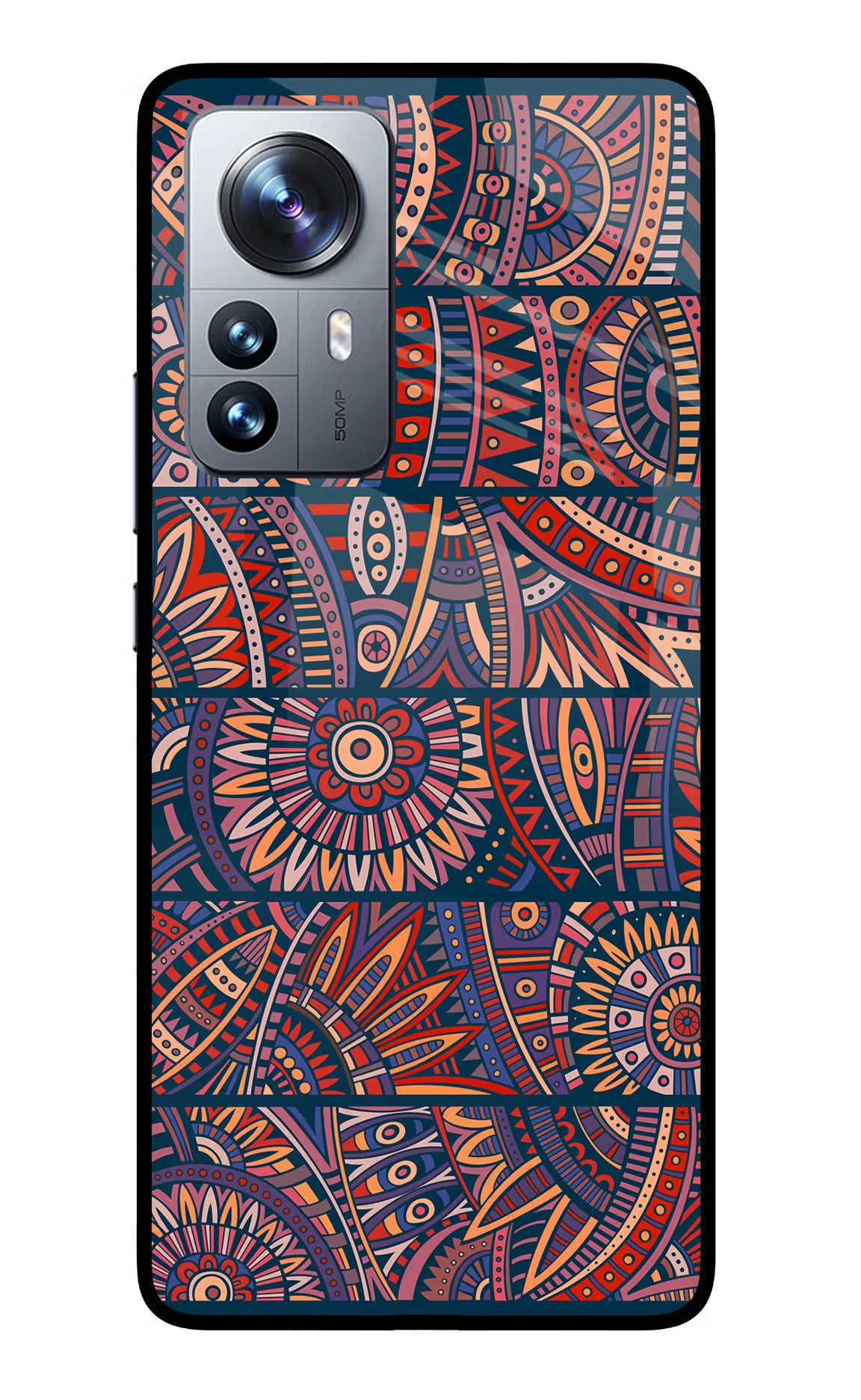 African Culture Design Mi 12 Pro 5G Back Cover - African Culture Design Mi 12 Pro 5G Glass Case Back Cover by Casekaro African Culture Design Mi 12 Pro 5G Glass Case Back Cover by Casekaro