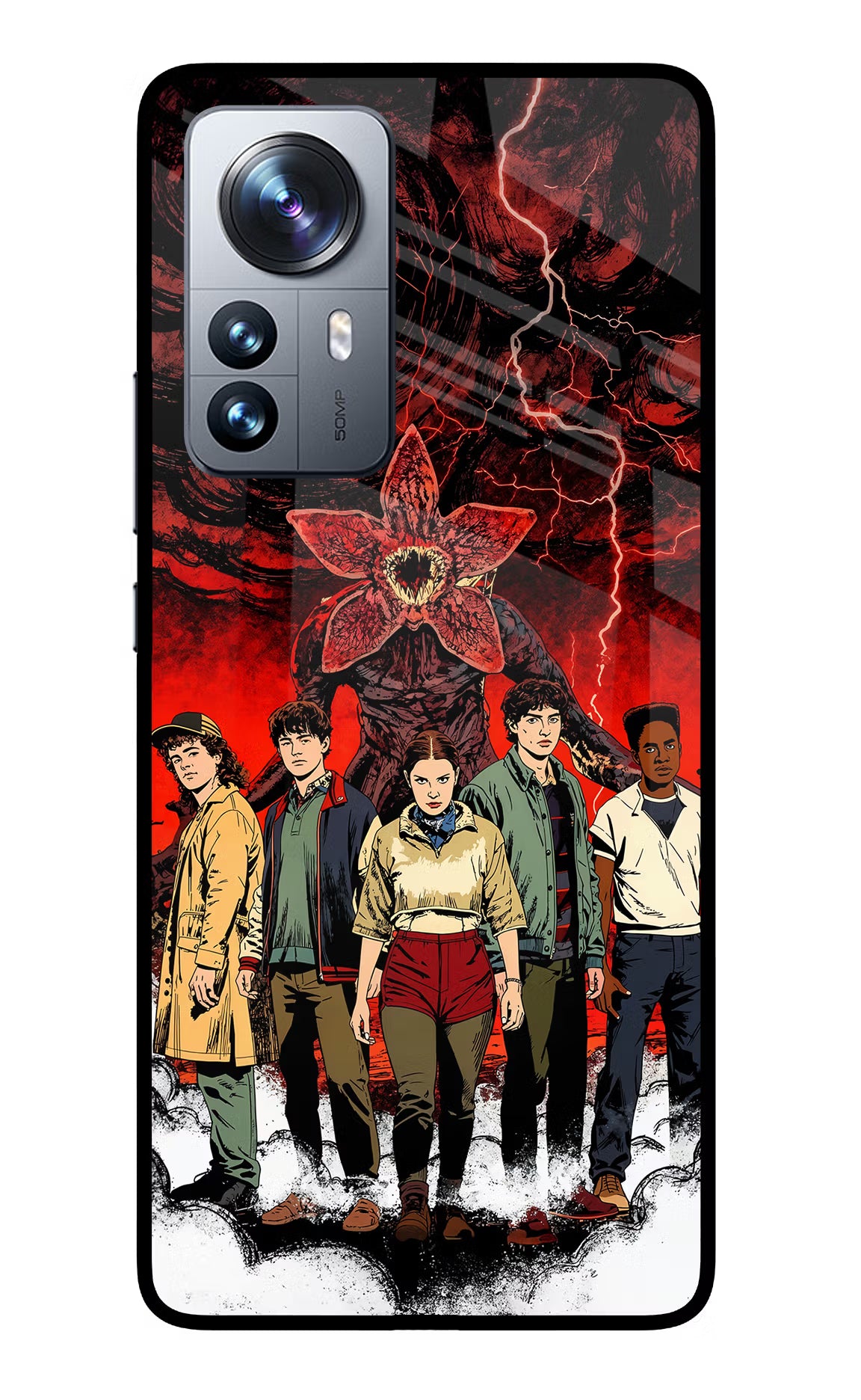 Ordinary Things Characters Mi 12 Pro 5G Glass Case - Ordinary Things Characters Mi 12 Pro 5G Glass Case Ordinary Things Characters Mi 12 Pro 5G Glass Case