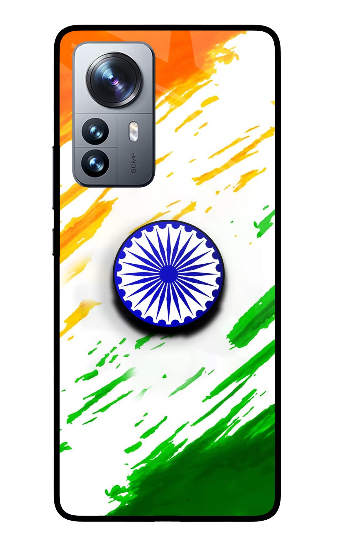 Indian Flag Ashoka Chakra Mi 12 Pro 5G Pop Case - Indian Flag Ashoka Chakra Mi 12 Pro 5G Pop Case by Casekaro Indian Flag Ashoka Chakra Mi 12 Pro 5G Pop Case by Casekaro
