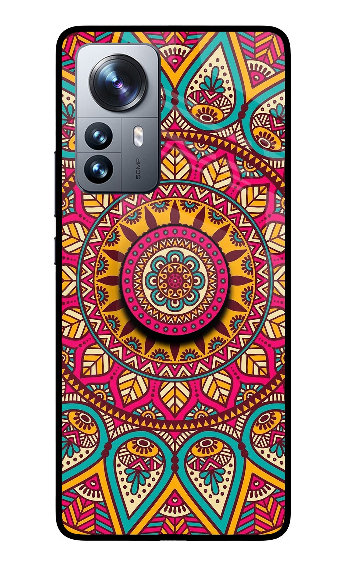 Mandala Mi 12 Pro 5G Pop Case - Mandala Mi 12 Pro 5G Pop Case by Casekaro Mandala Mi 12 Pro 5G Pop Case by Casekaro