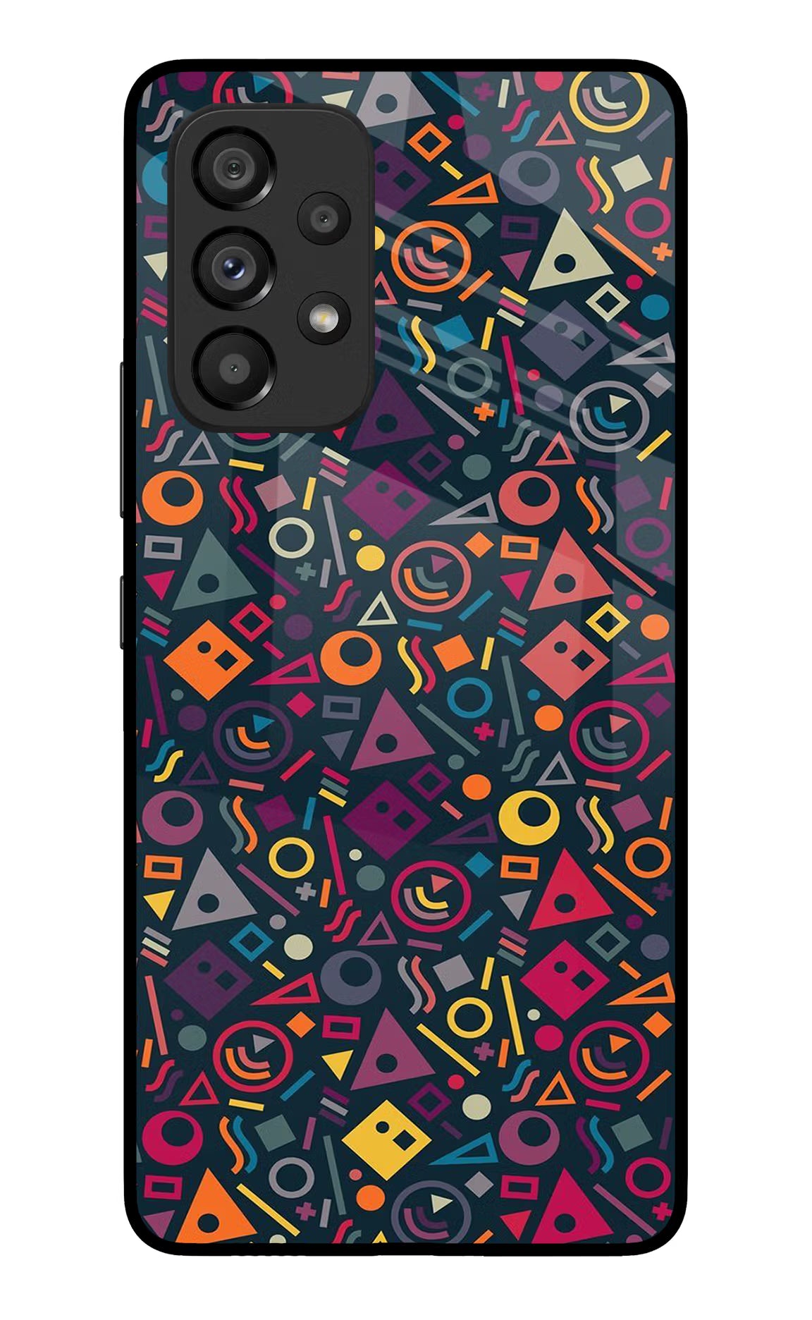 Geometric Abstract Samsung A53 5G Glass Case - Geometric Abstract Samsung A53 5G Glass Case Geometric Abstract Samsung A53 5G Glass Case
