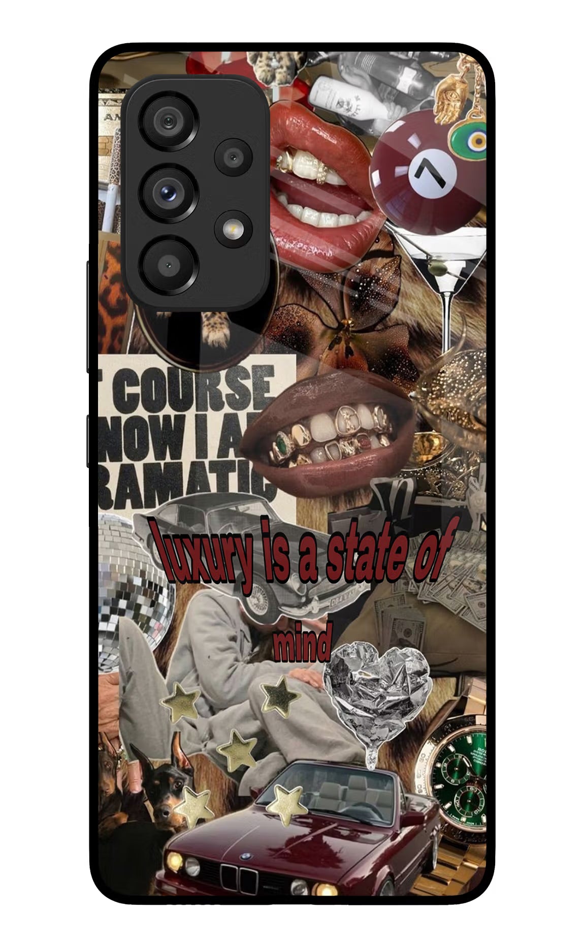 Luxury Samsung A53 5G Glass Case - Luxury Samsung A53 5G Glass Case Luxury Samsung A53 5G Glass Case