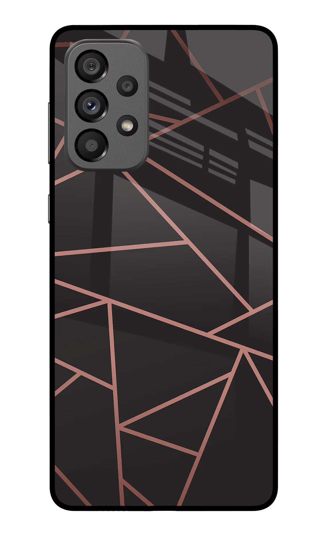 Geometric Pattern Samsung A73 5G Glass Case - Geometric Pattern Samsung A73 5G Glass Case Geometric Pattern Samsung A73 5G Glass Case