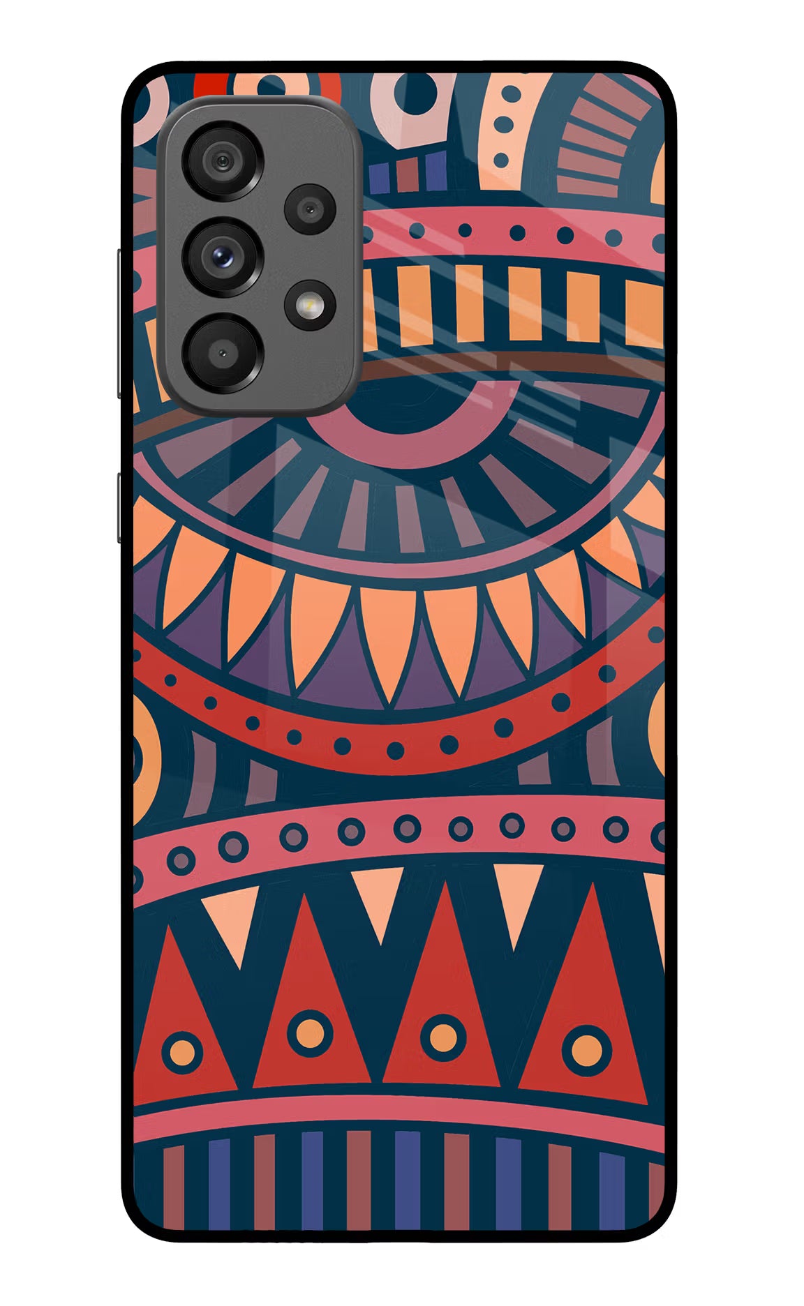 African Culture Design Samsung A73 5G Glass Case - African Culture Design Samsung A73 5G Glass Case African Culture Design Samsung A73 5G Glass Case