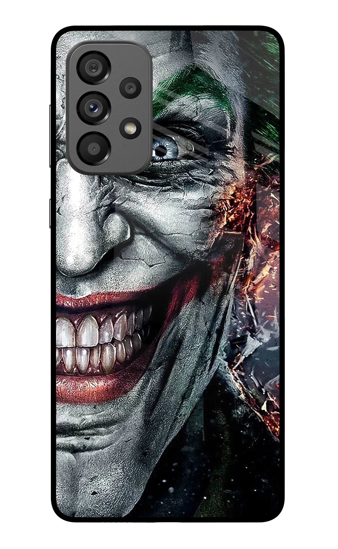 Joker Cam Samsung A73 5G Glass Case - Joker Cam Samsung A73 5G Glass Case Joker Cam Samsung A73 5G Glass Case