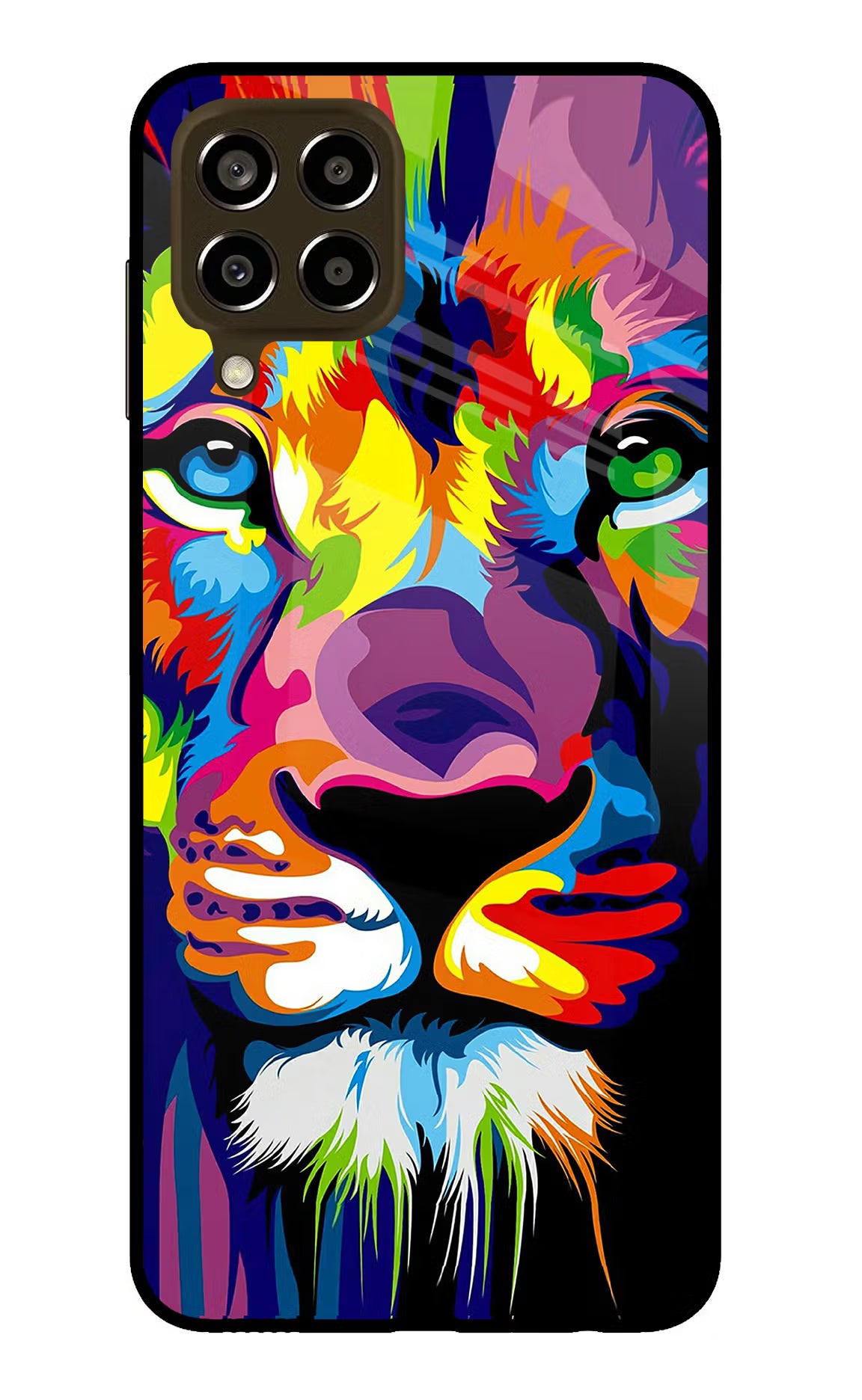 Lion Samsung M33 5G Glass Case - Lion Samsung M33 5G Glass Case Lion Samsung M33 5G Glass Case