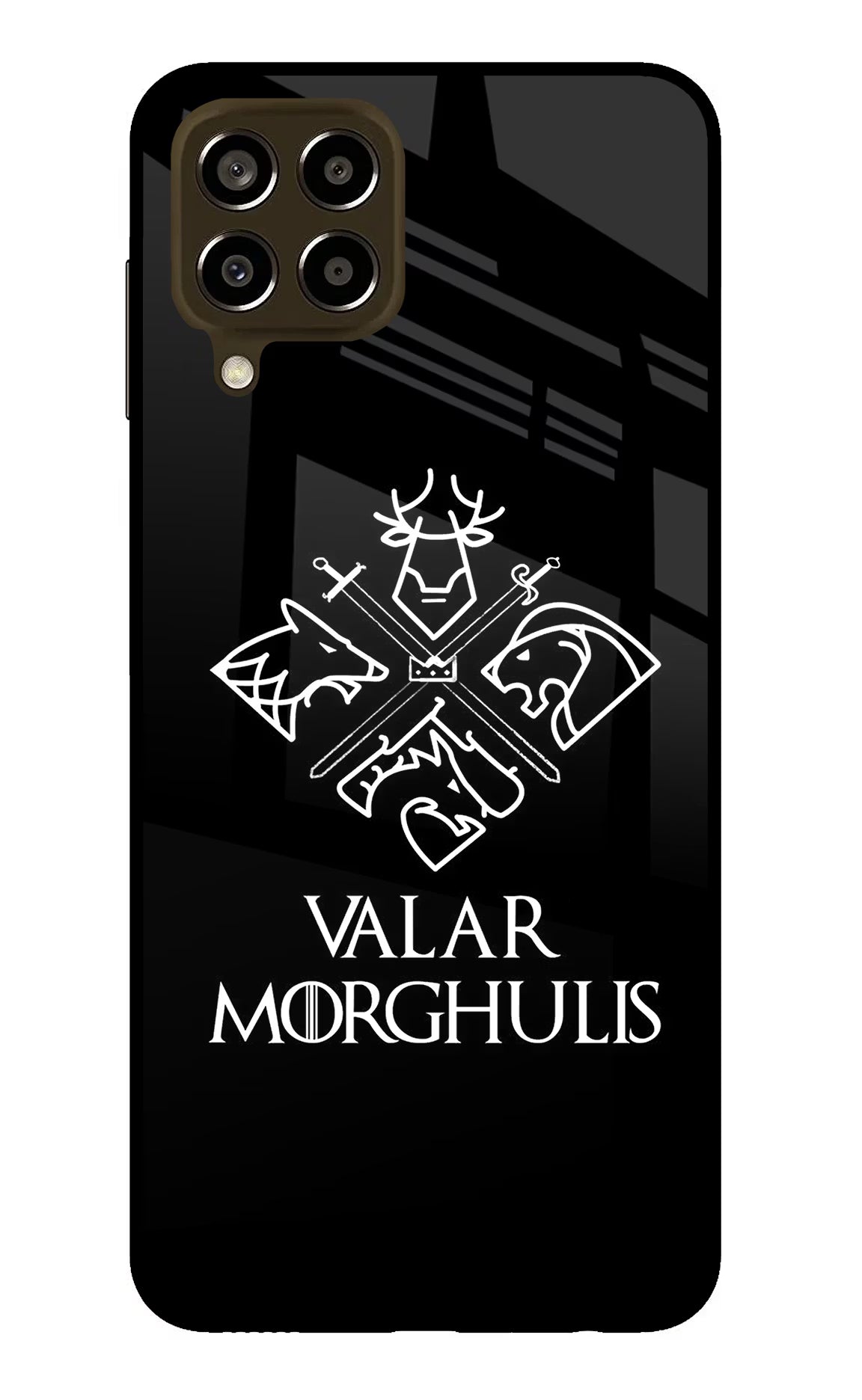 Valar Morghulis | Game Of Thrones Samsung M33 5G Glass Case - Valar Morghulis | Game Of Thrones Samsung M33 5G Glass Case Valar Morghulis | Game Of Thrones Samsung M33 5G Glass Case