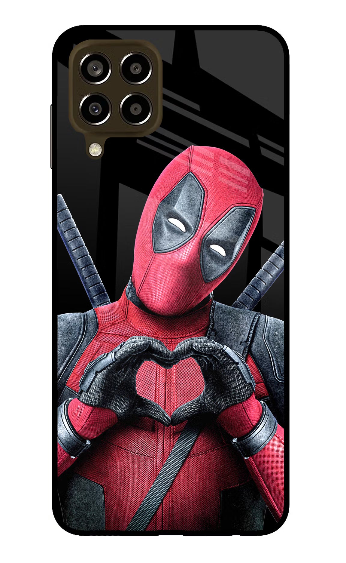 Deadpool Samsung M33 5G Glass Case - Deadpool Samsung M33 5G Glass Case Deadpool Samsung M33 5G Glass Case