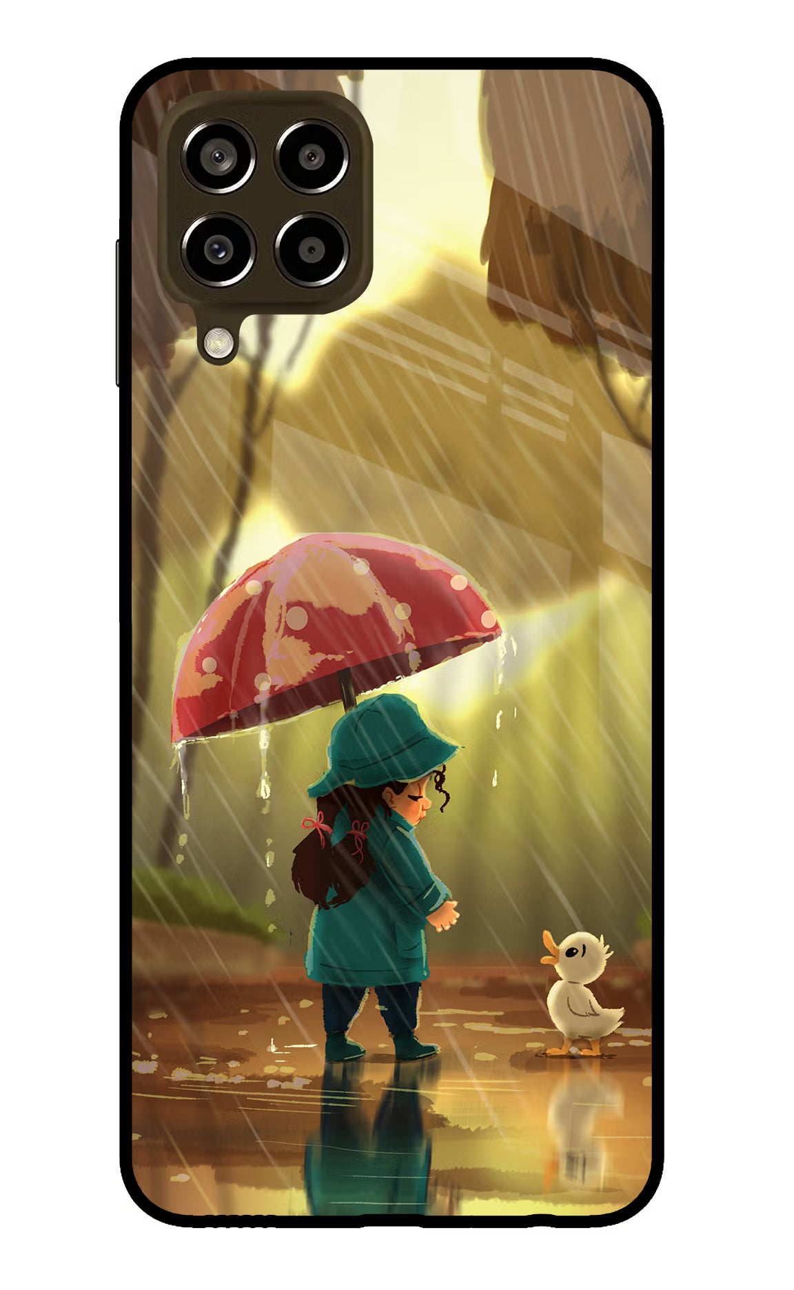 Rainy Day Samsung M33 5G Glass Case - Rainy Day Samsung M33 5G Glass Case Rainy Day Samsung M33 5G Glass Case