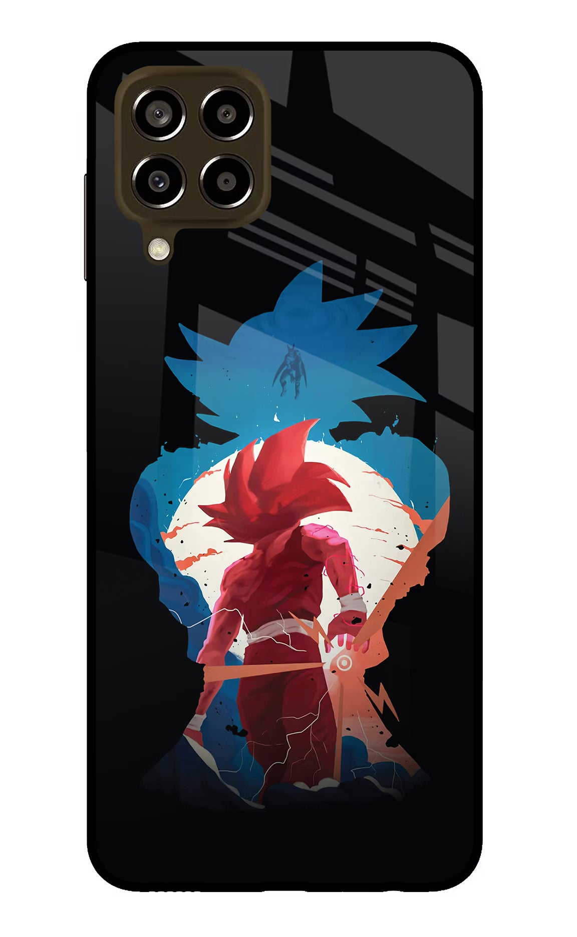 Goku Samsung M33 5G Glass Case - Goku Samsung M33 5G Glass Case Goku Samsung M33 5G Glass Case