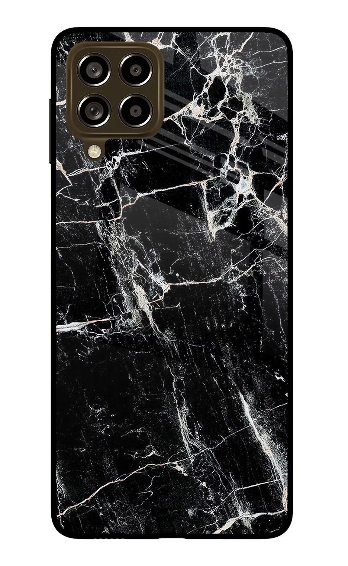 Black Marble Texture Samsung M53 5G Glass Case - Black Marble Texture Samsung M53 5G Glass Case Black Marble Texture Samsung M53 5G Glass Case