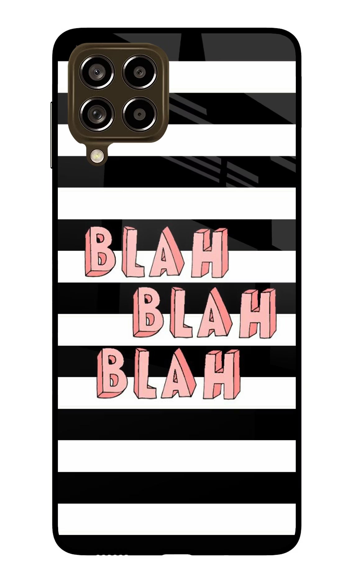 Blah Blah Blah Samsung M53 5G Glass Case - Blah Blah Blah Samsung M53 5G Glass Case Blah Blah Blah Samsung M53 5G Glass Case