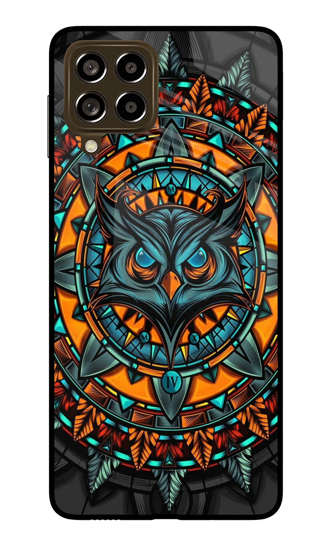 Angry Owl Art Samsung M53 5G Glass Case - Angry Owl Art Samsung M53 5G Glass Case Angry Owl Art Samsung M53 5G Glass Case