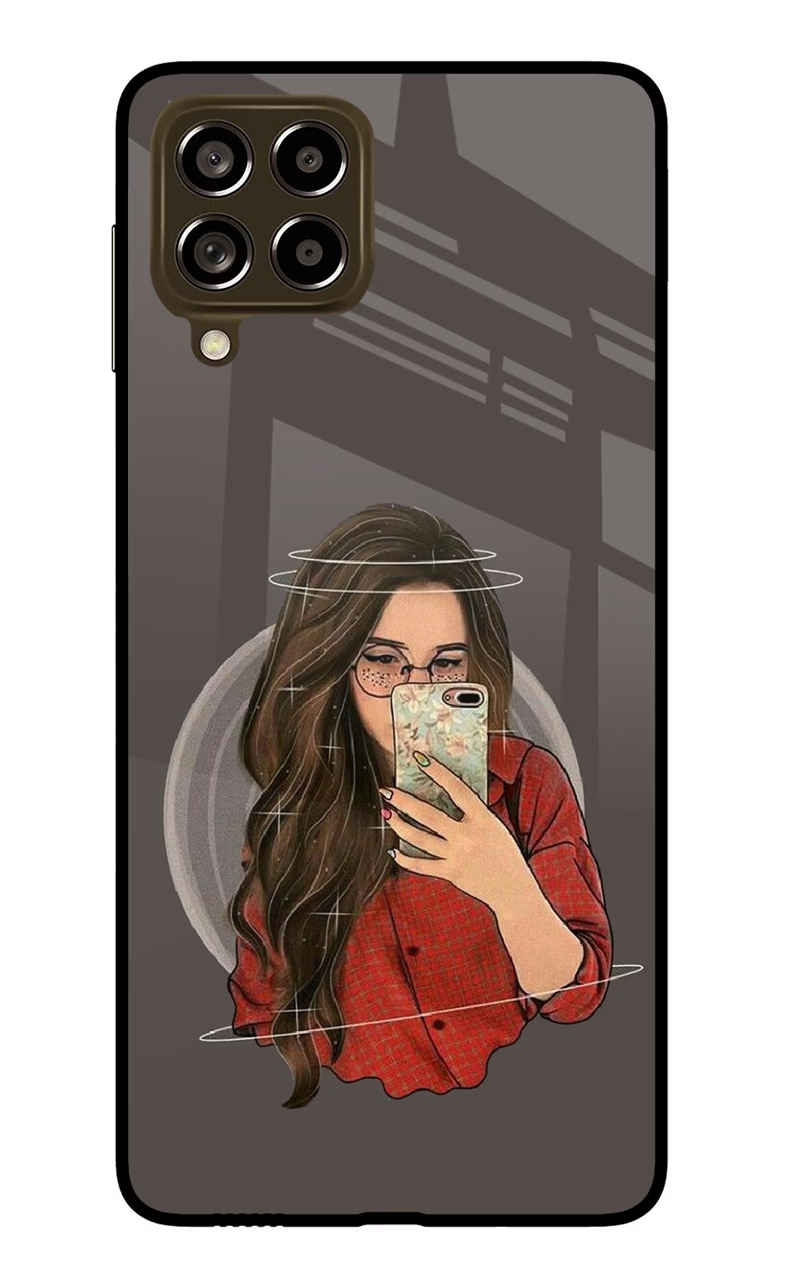 Selfie Queen Samsung M53 5G Glass Case - Selfie Queen Samsung M53 5G Glass Case Selfie Queen Samsung M53 5G Glass Case