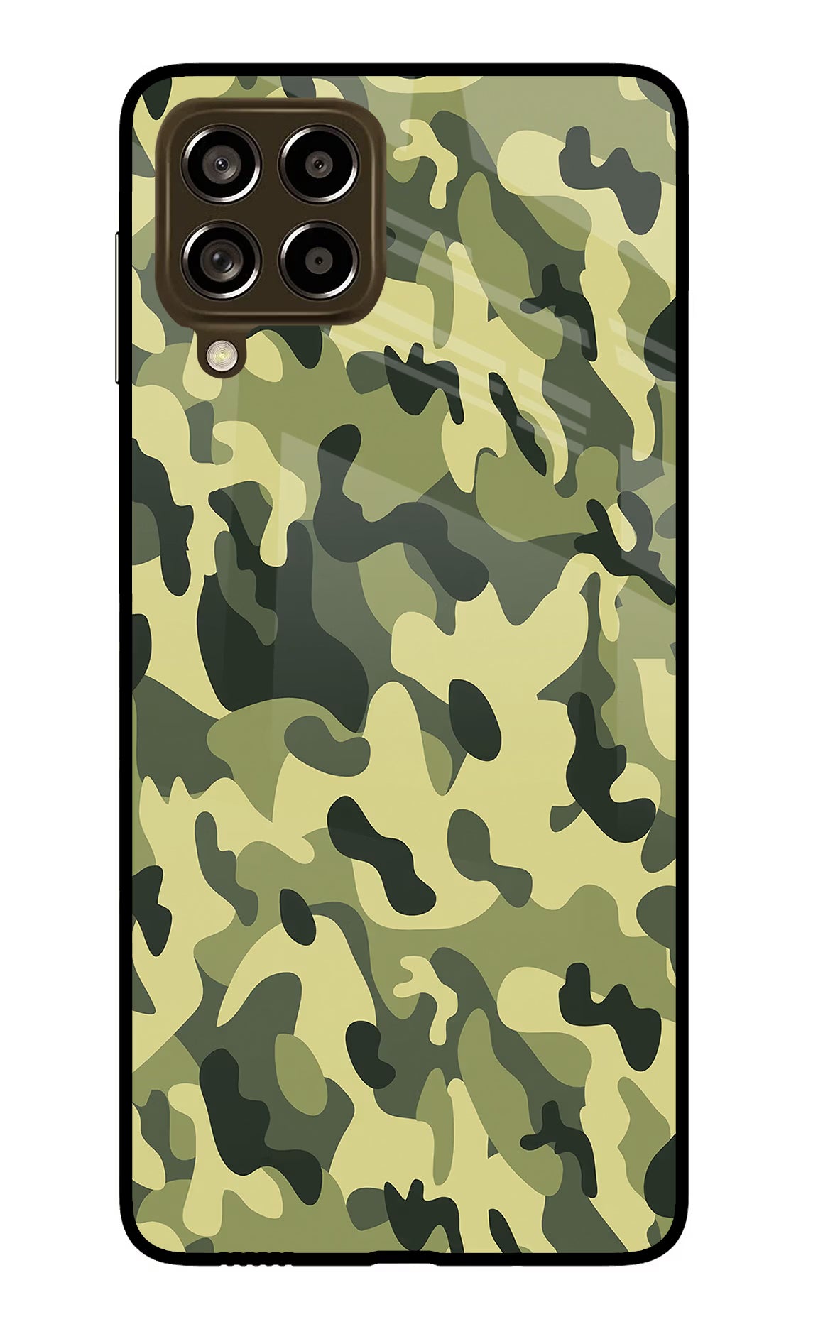 Camouflage Samsung M53 5G Glass Case - Camouflage Samsung M53 5G Glass Case Camouflage Samsung M53 5G Glass Case