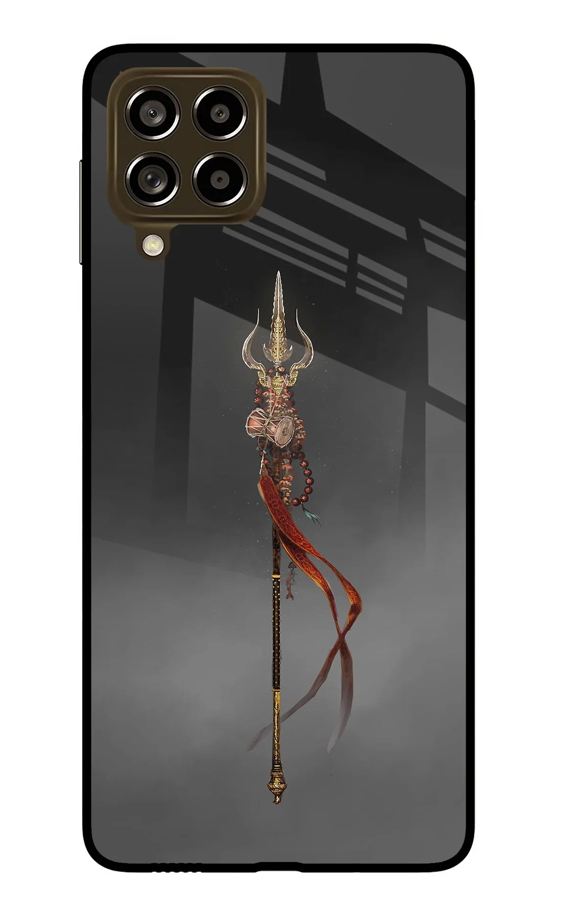 Shiv Trishul Samsung M53 5G Glass Case - Shiv Trishul Samsung M53 5G Glass Case Shiv Trishul Samsung M53 5G Glass Case