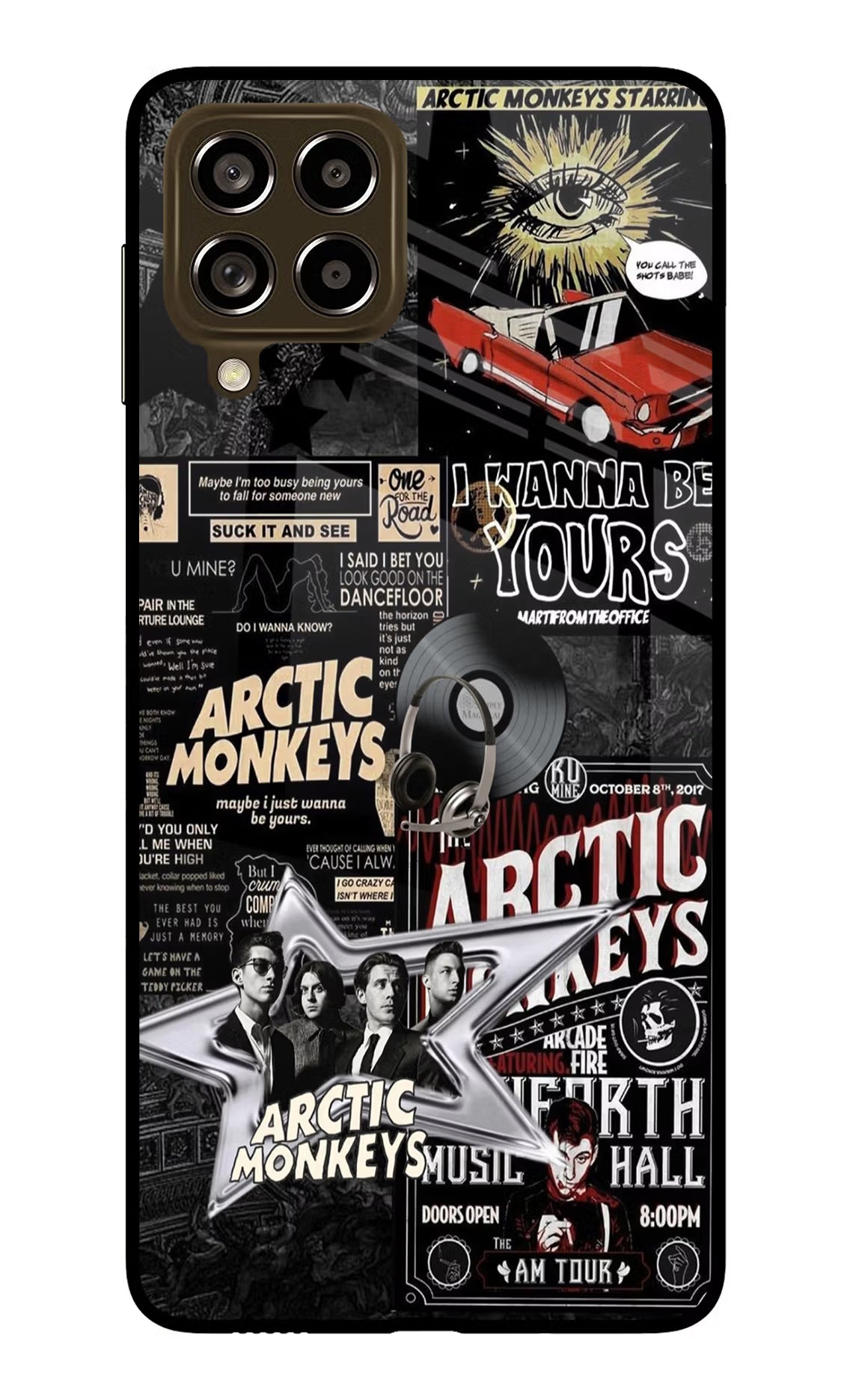 Arctic Monkeys Samsung M53 5G Glass Case - Arctic Monkeys Samsung M53 5G Glass Case Arctic Monkeys Samsung M53 5G Glass Case