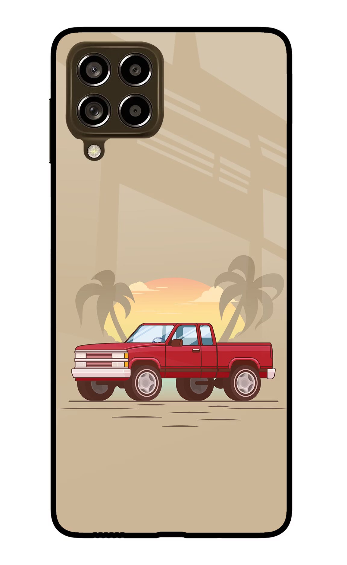 Desert Classic Drive Samsung M53 5G Glass Case - Desert Classic Drive Samsung M53 5G Glass Case Desert Classic Drive Samsung M53 5G Glass Case