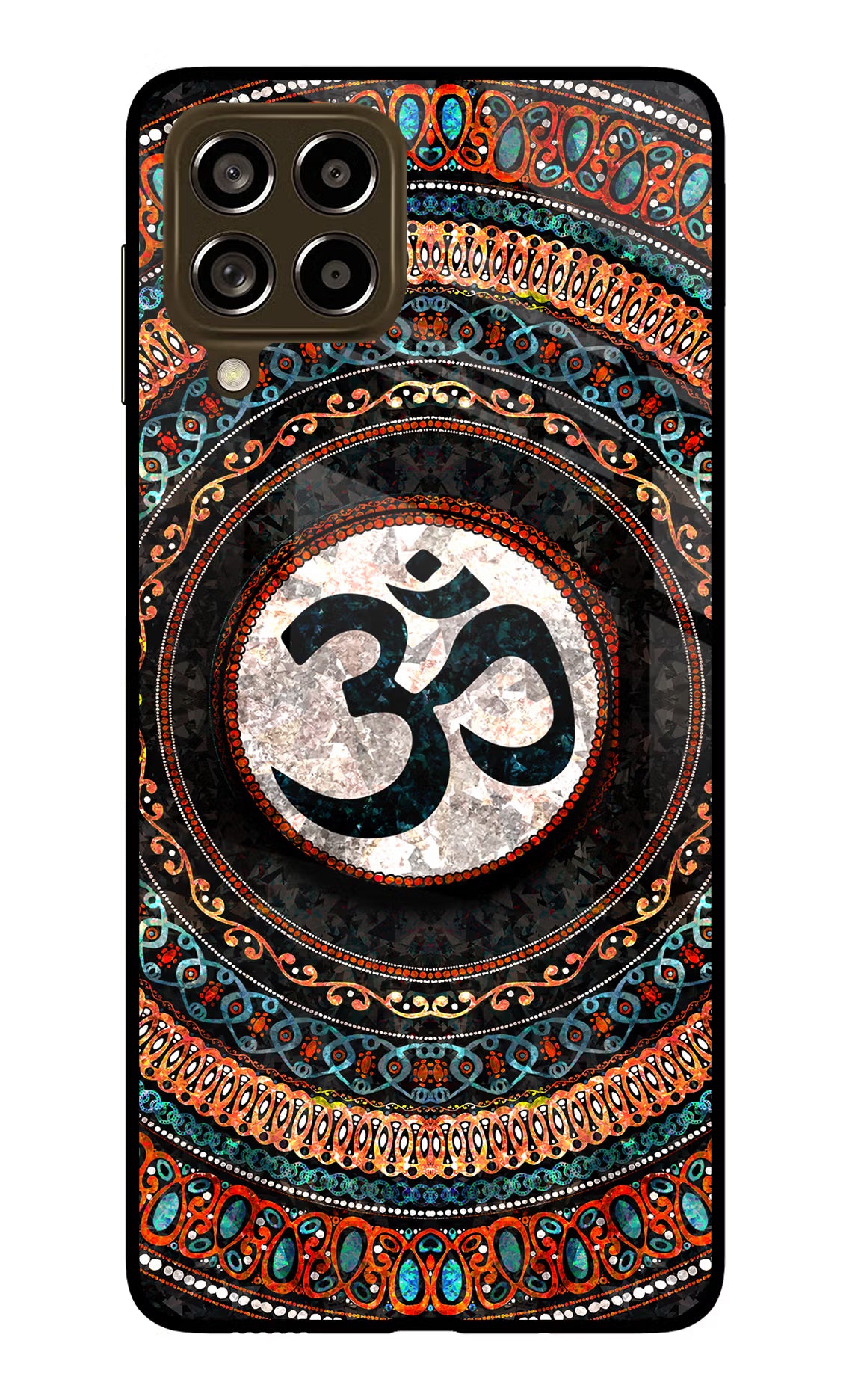 Om Culture Samsung M53 5G Glass Case - Om Culture Samsung M53 5G Glass Case Om Culture Samsung M53 5G Glass Case